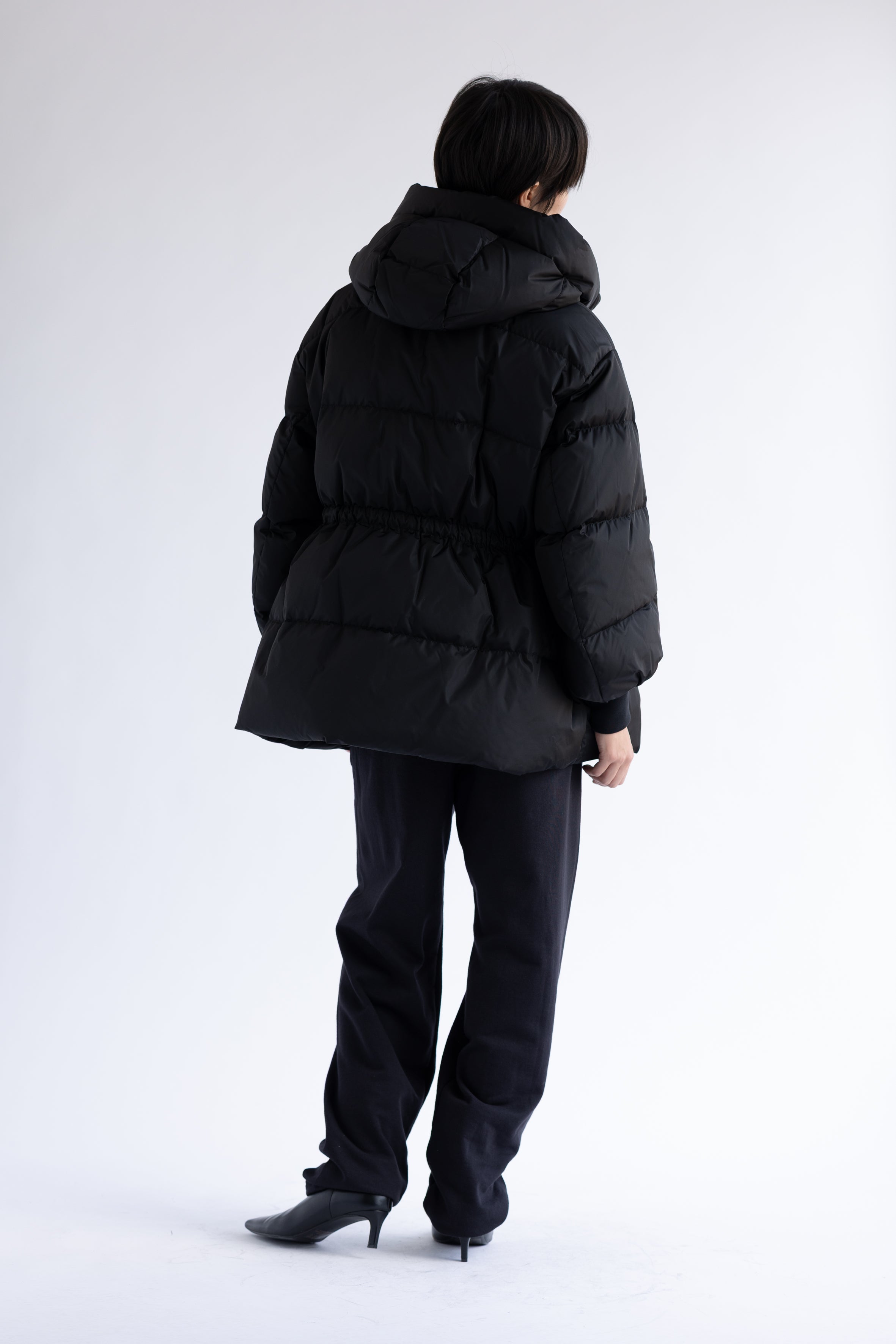 DRAWSTRING DOWN JACKET AZA
