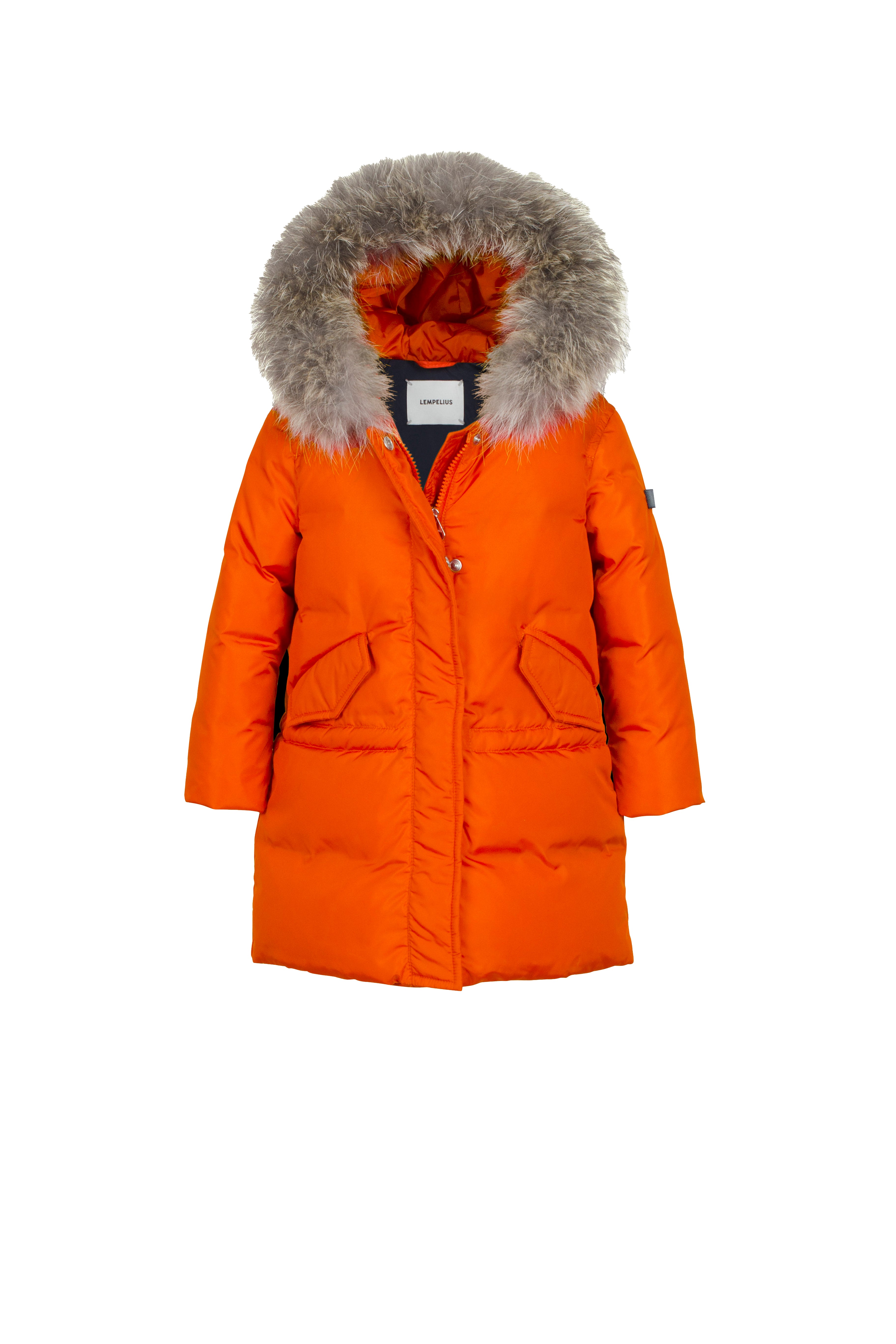 GIRLS DOWN PARKA WITH COYOTE SSK