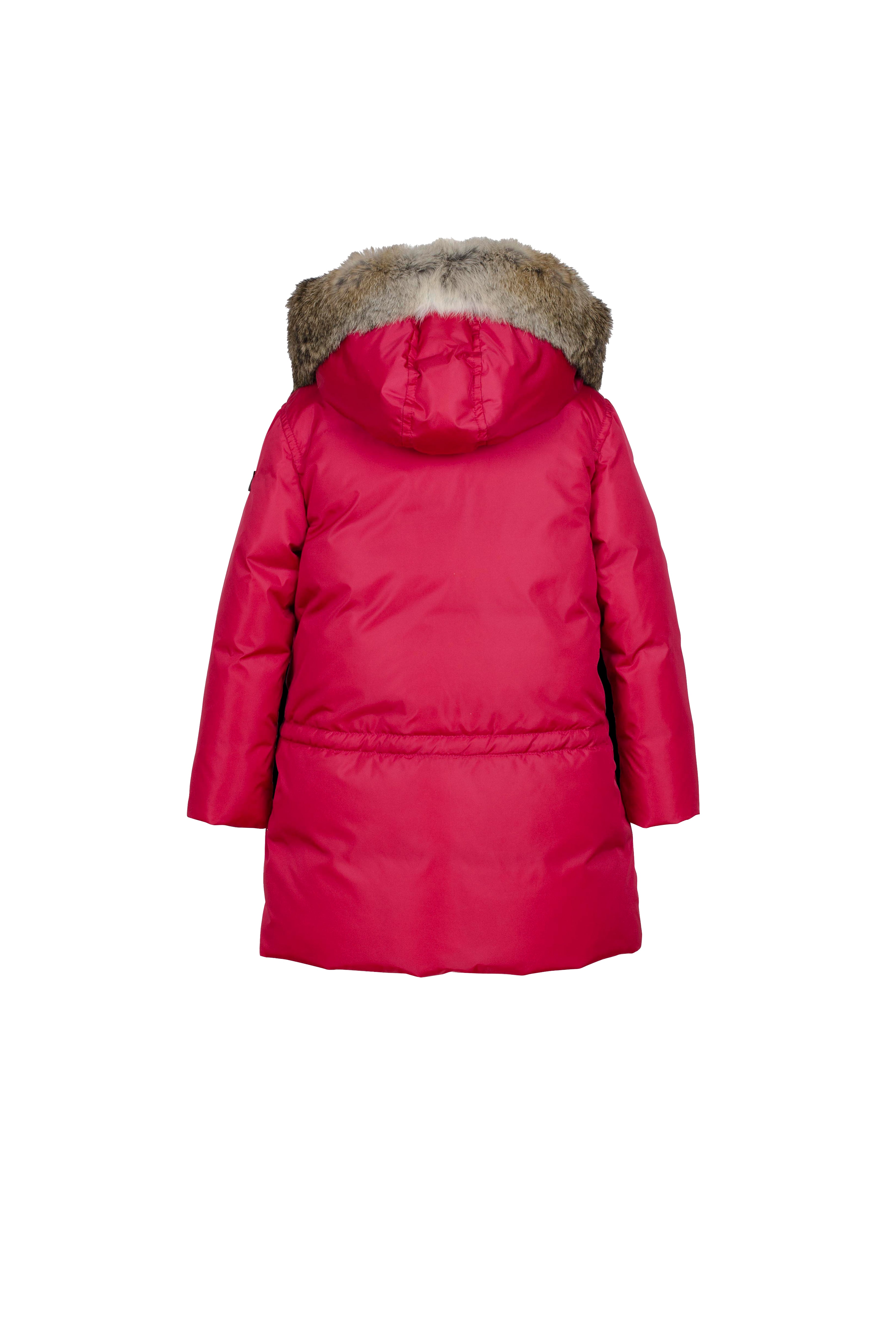 GIRLS DOWN PARKA WITH RABBIT SSK