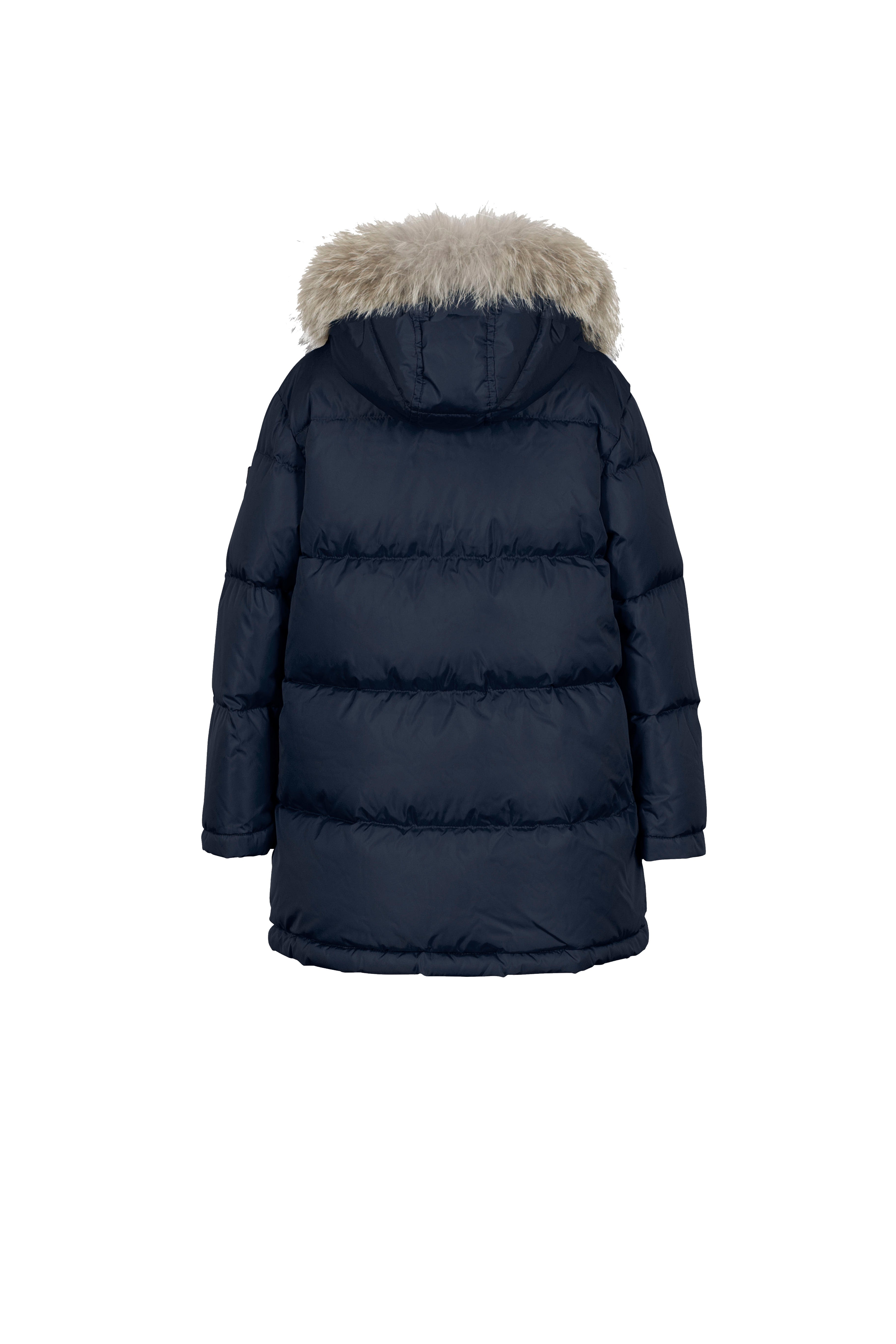 Mädchen Daunenparka mit Kojote