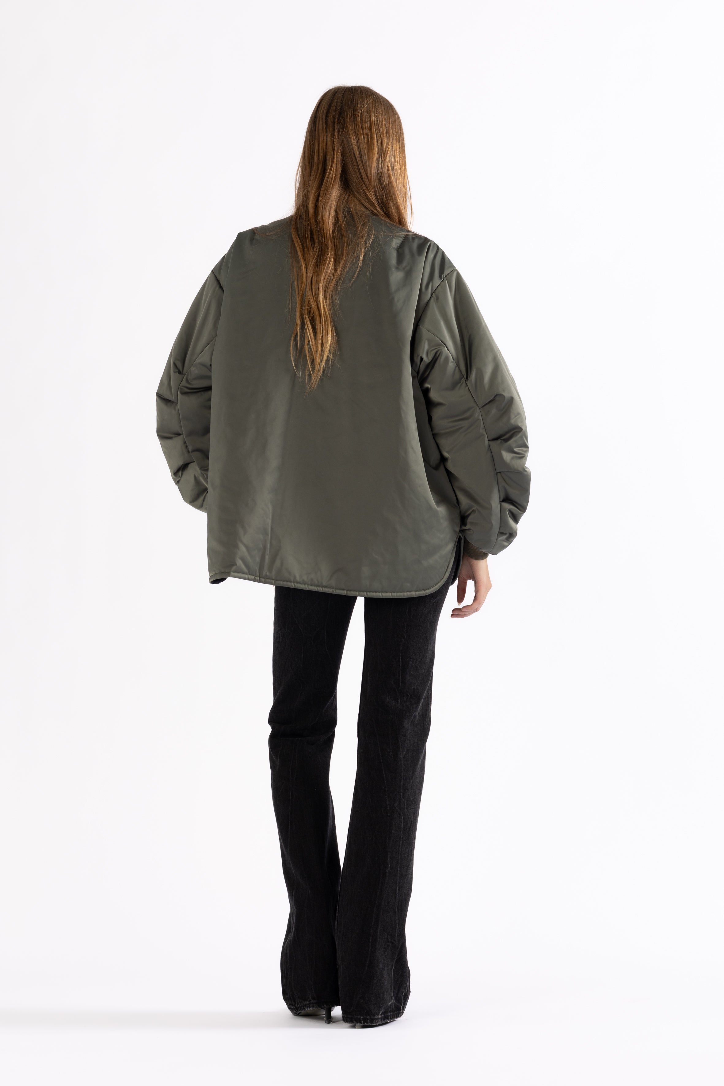 FLARED BOMBER JACKET RIA
