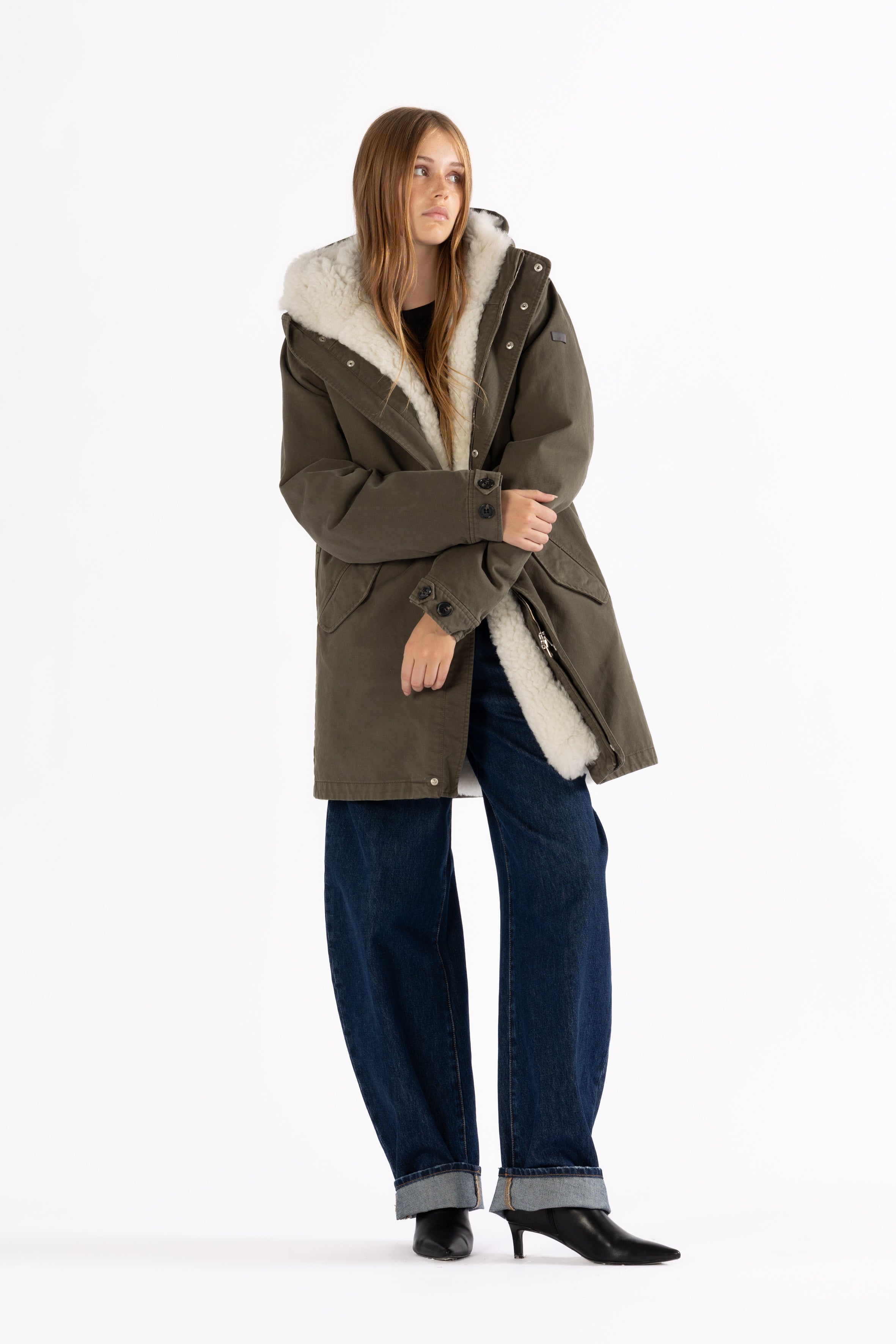 OVERSIZED COTTON PARKA