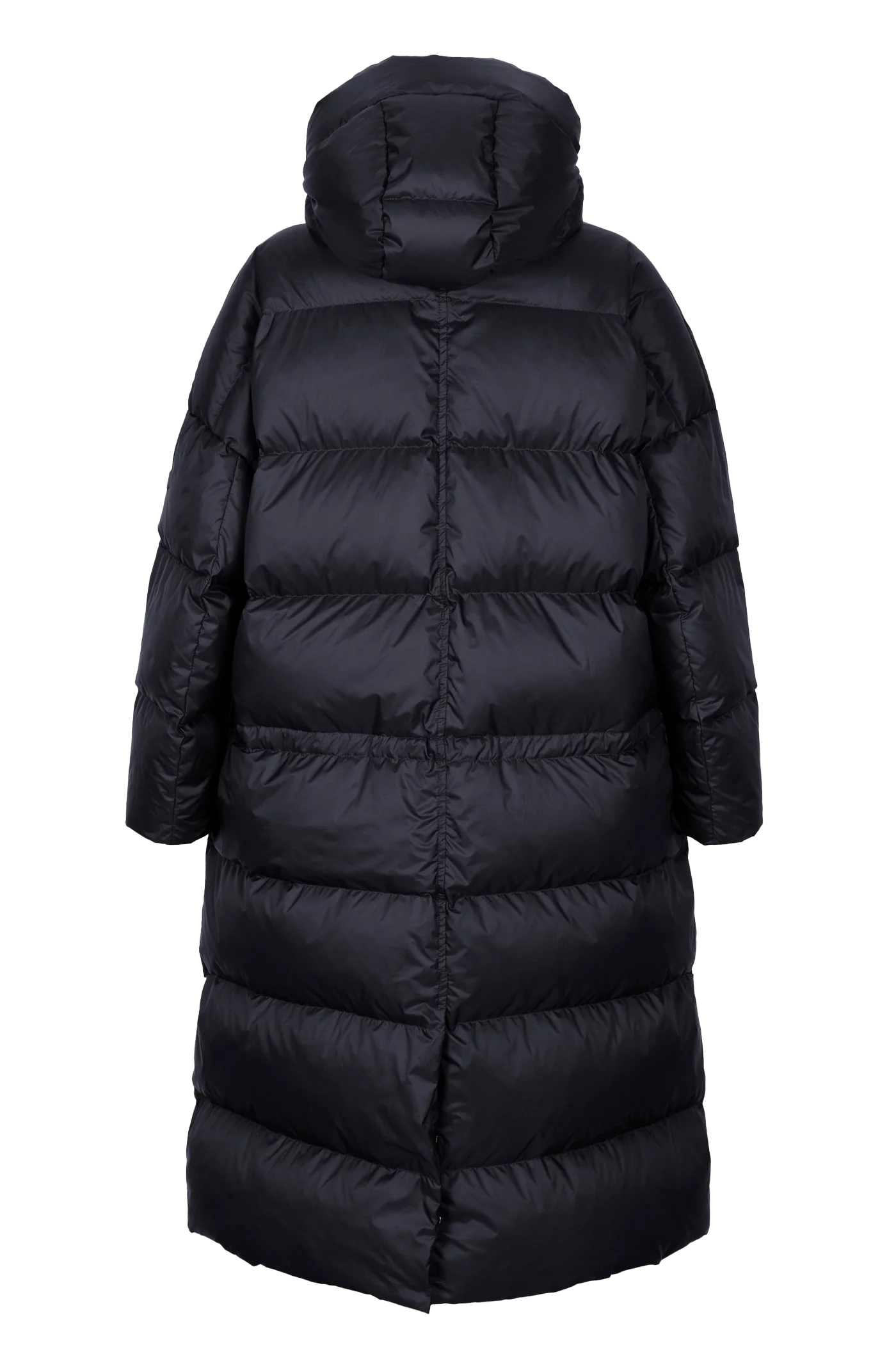 Dropped shoulders Lempelius long downcoat in blue