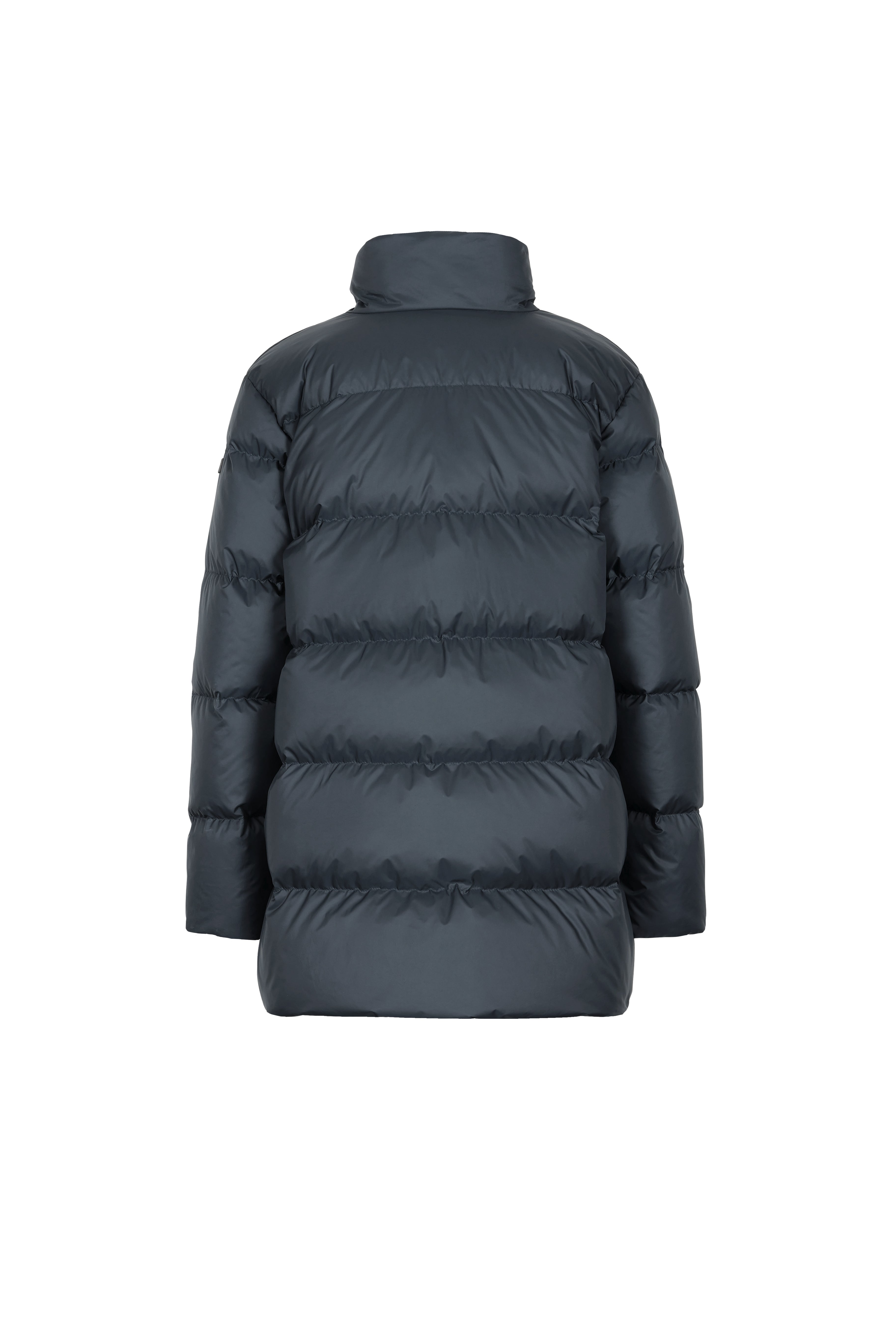 short quilted Lempelius Down Jacket with lapel collar
