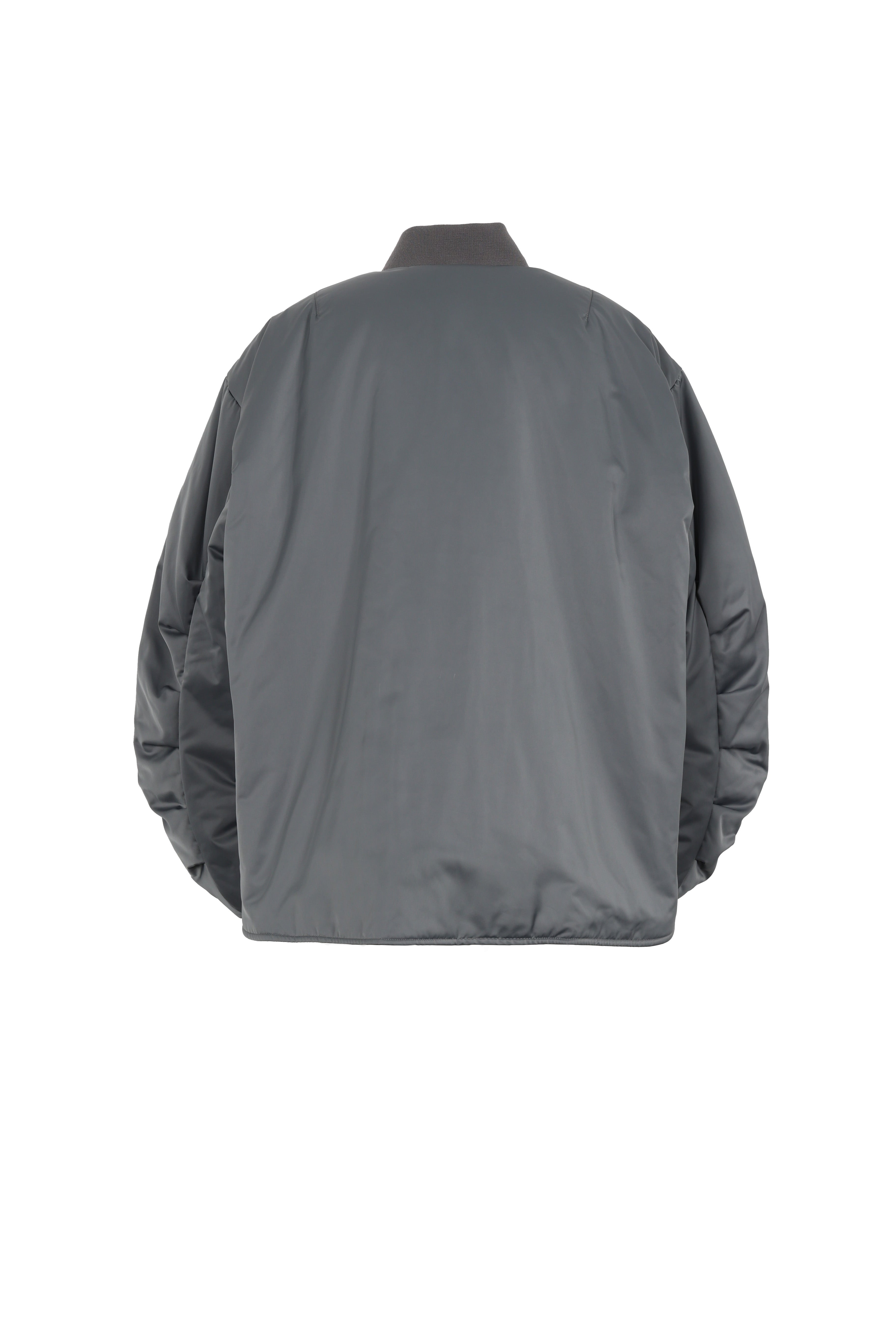 Flared bomber jacket in sterling