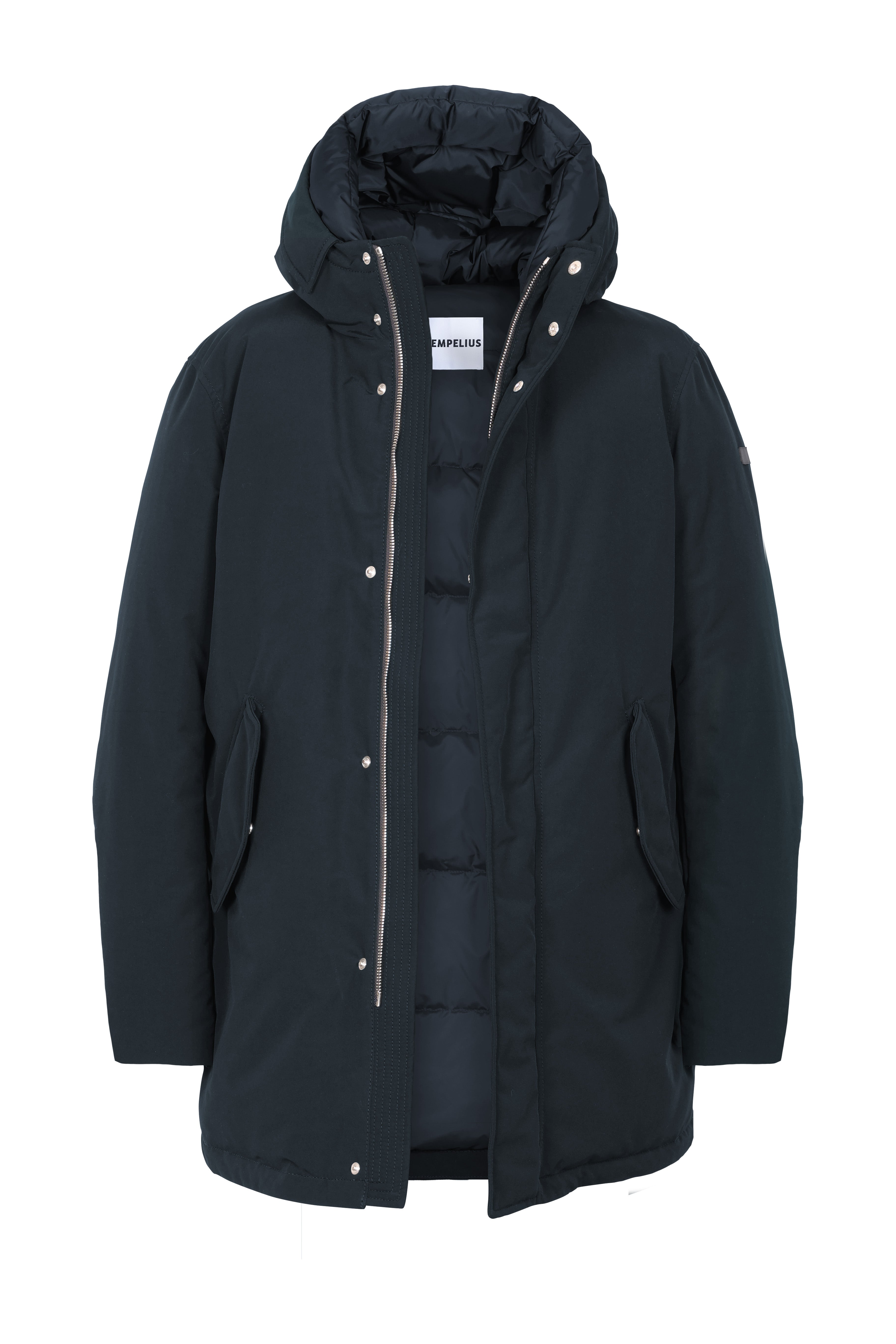 Mens Lempelius Matte downcoat with a straight fit