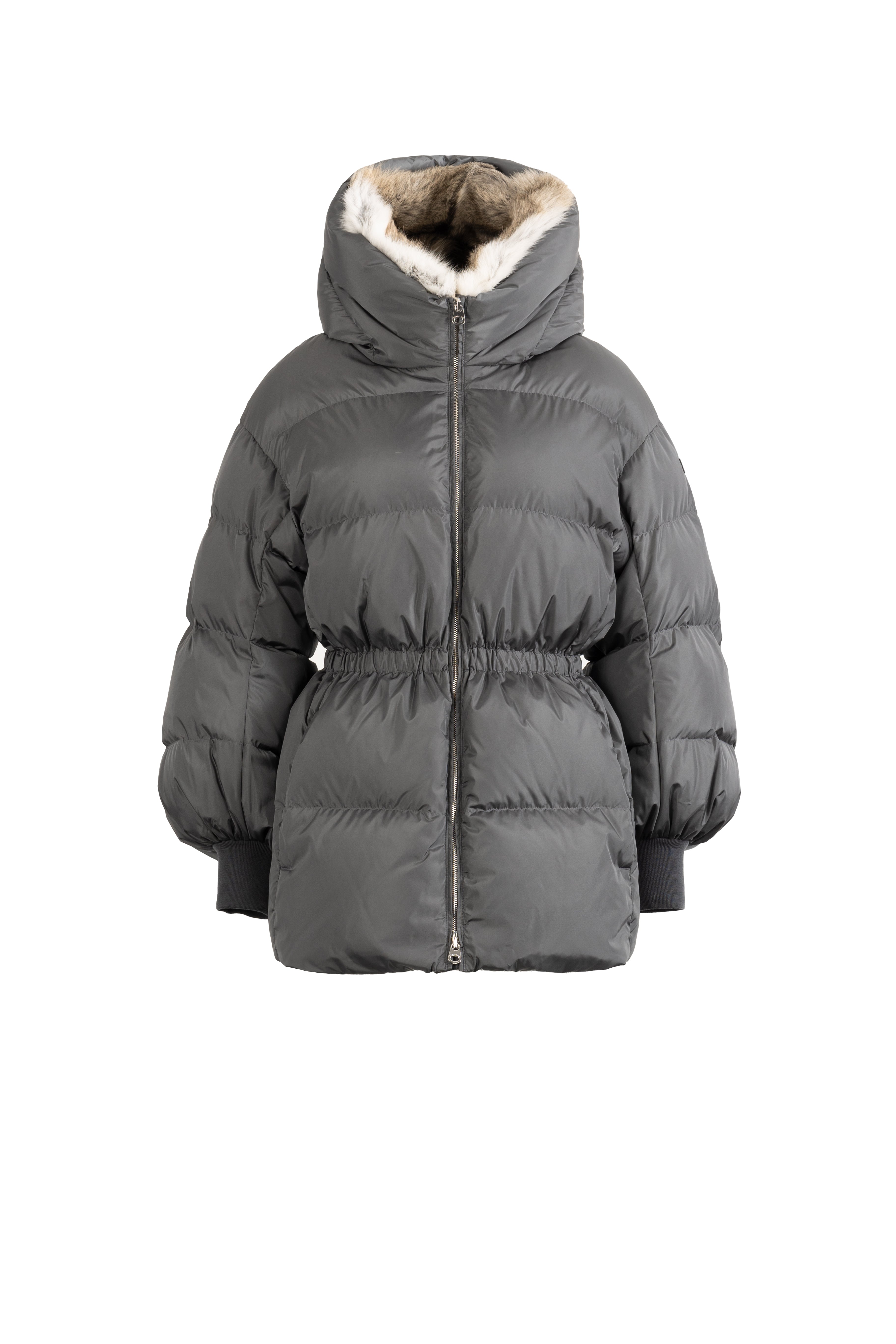DRAWSTRING DOWN JACKET AZA