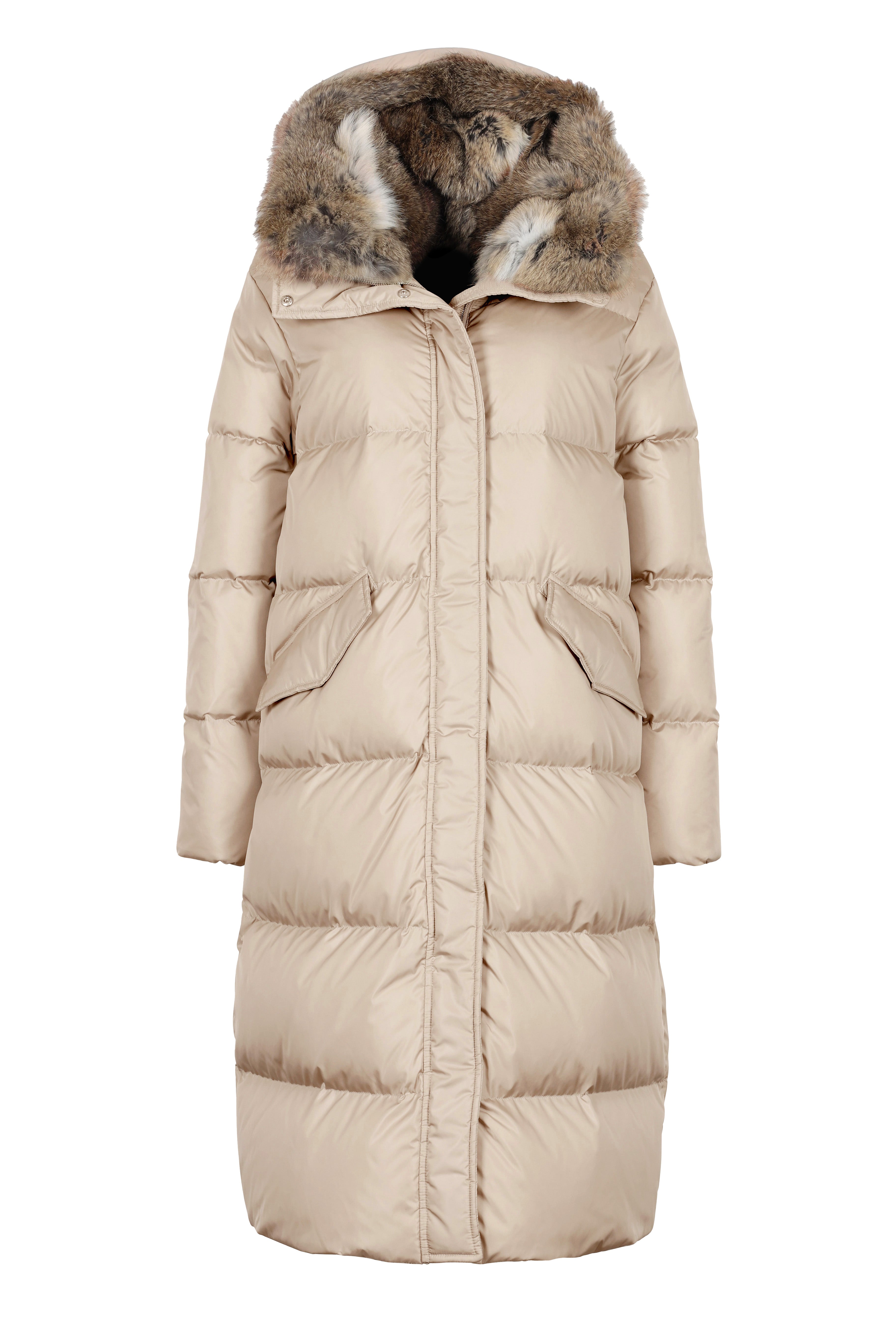 ELONGATED DOWN COAT EZA