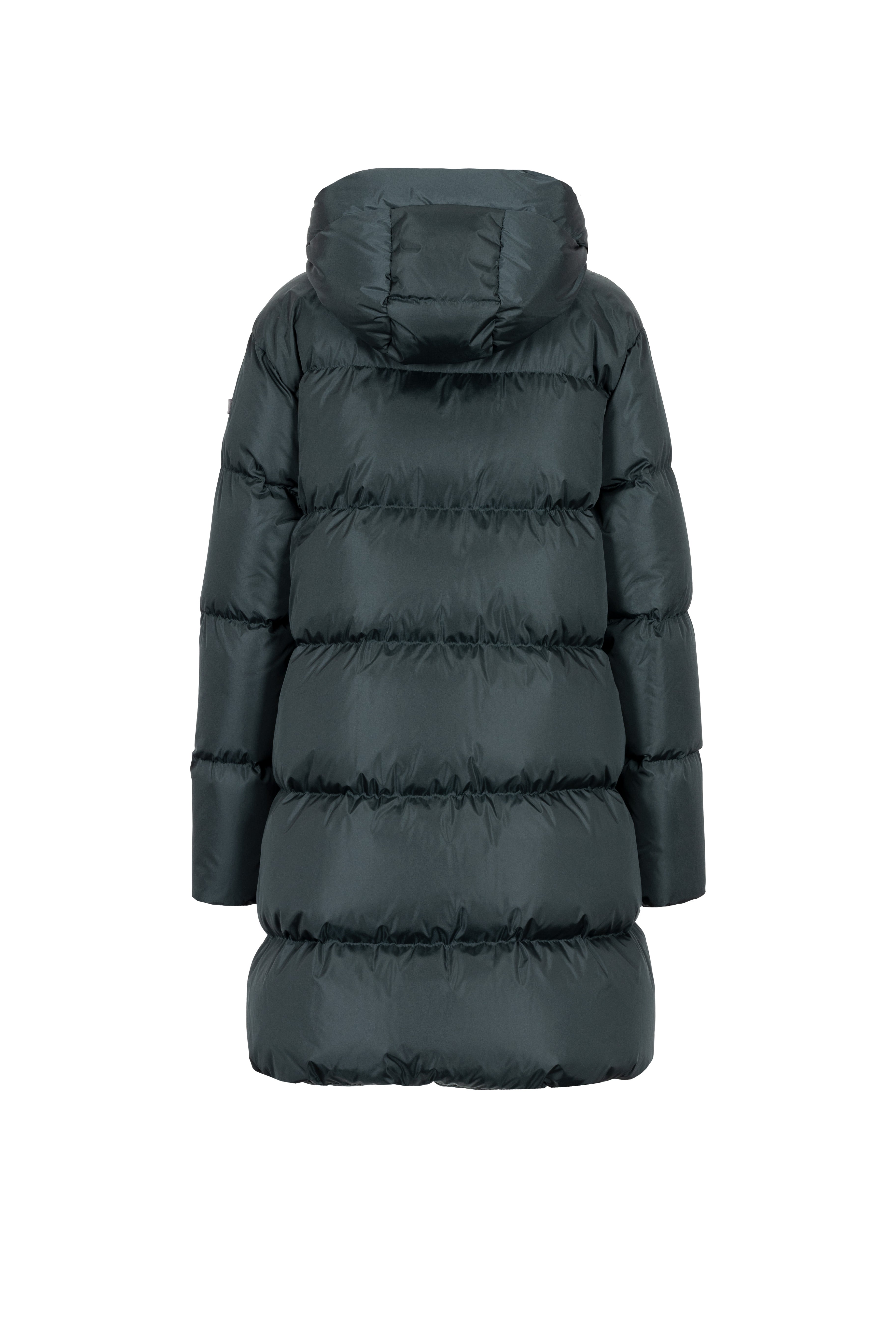 high quality down jacket in beautiful green