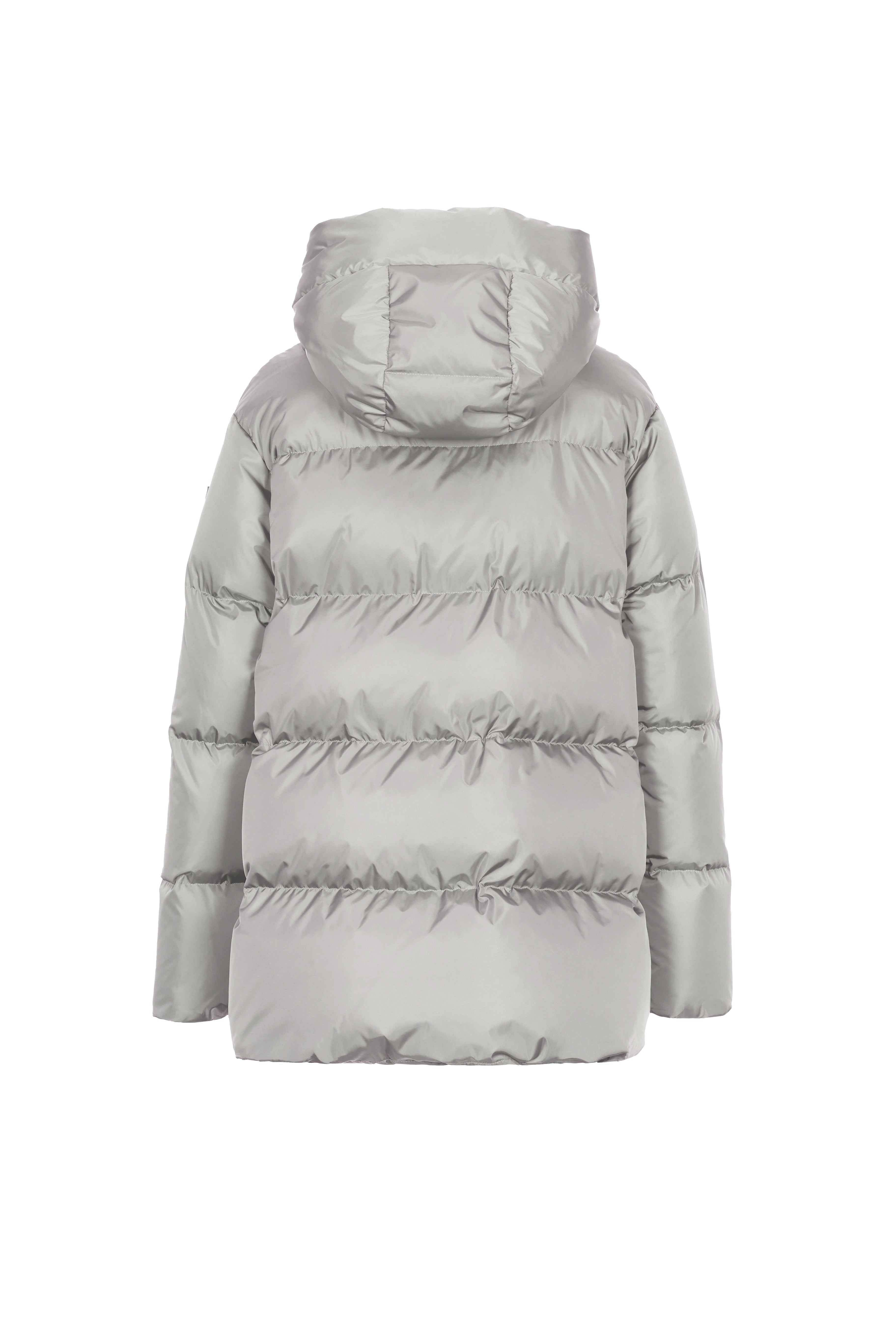 short down jacket with flap pockets