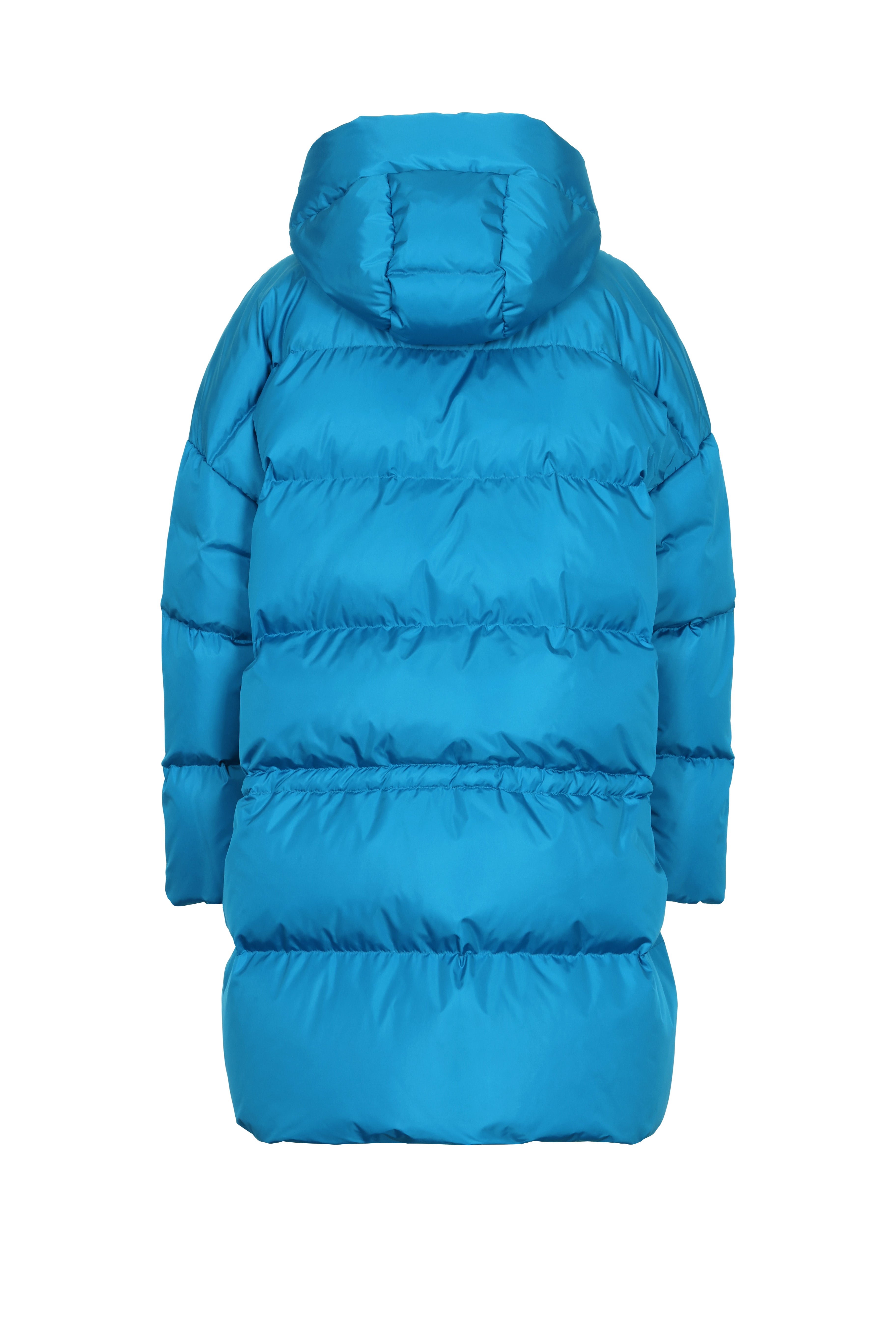 oversized Lempelius down parka in the color skyblue