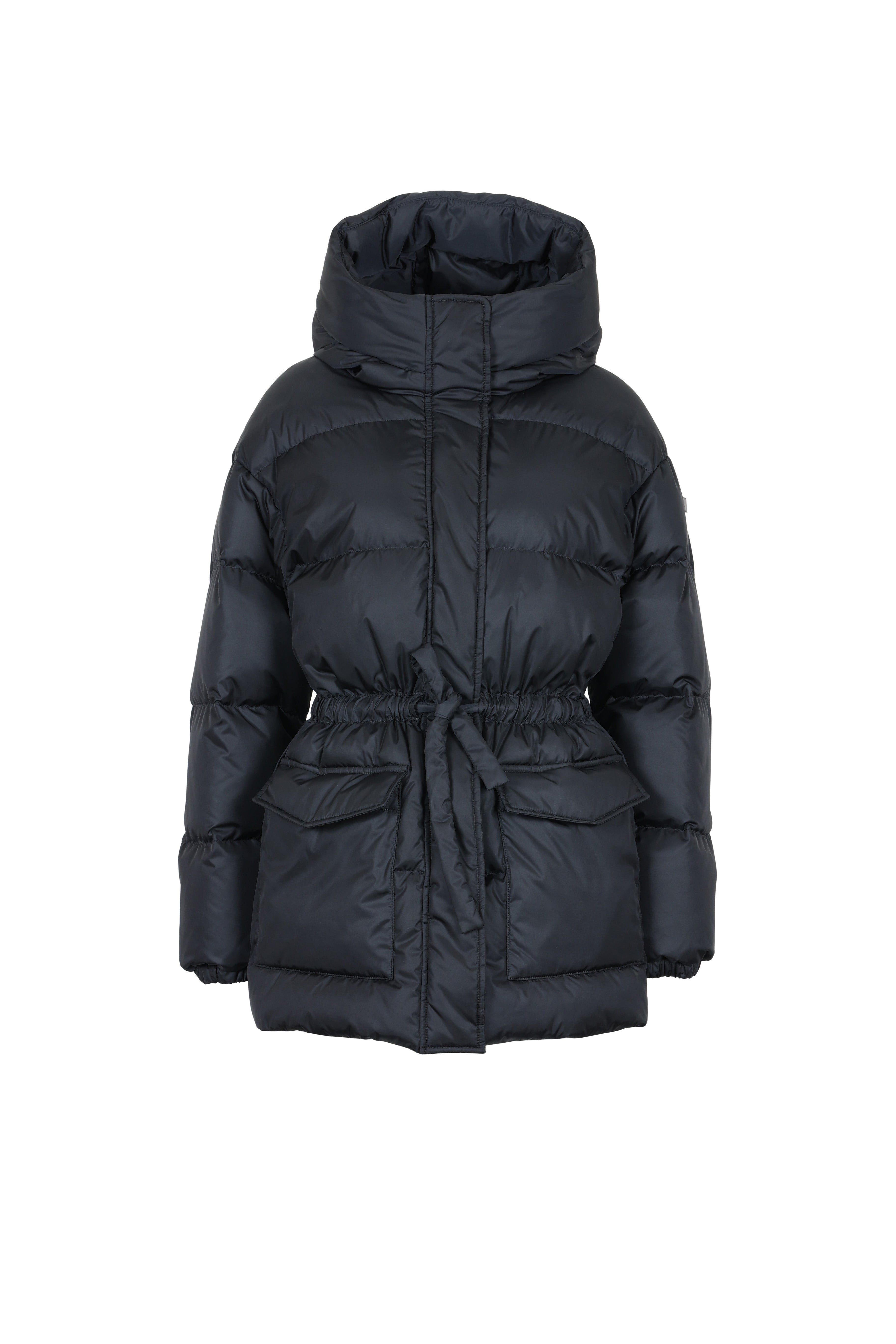 Short Lempelius Down jacket with adjustable drawstrings