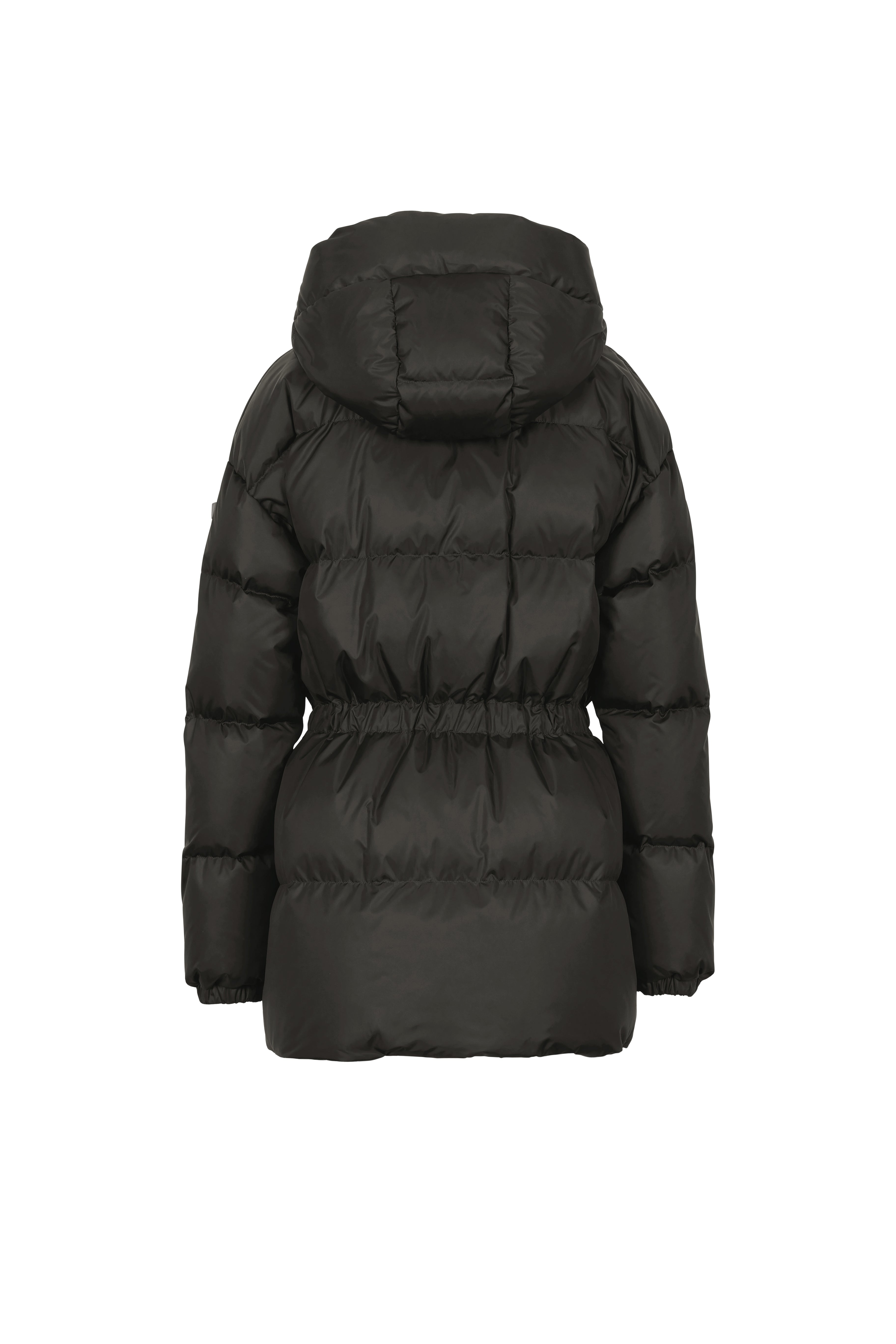 Short Lempelius Down jacket with adjustable drawstrings