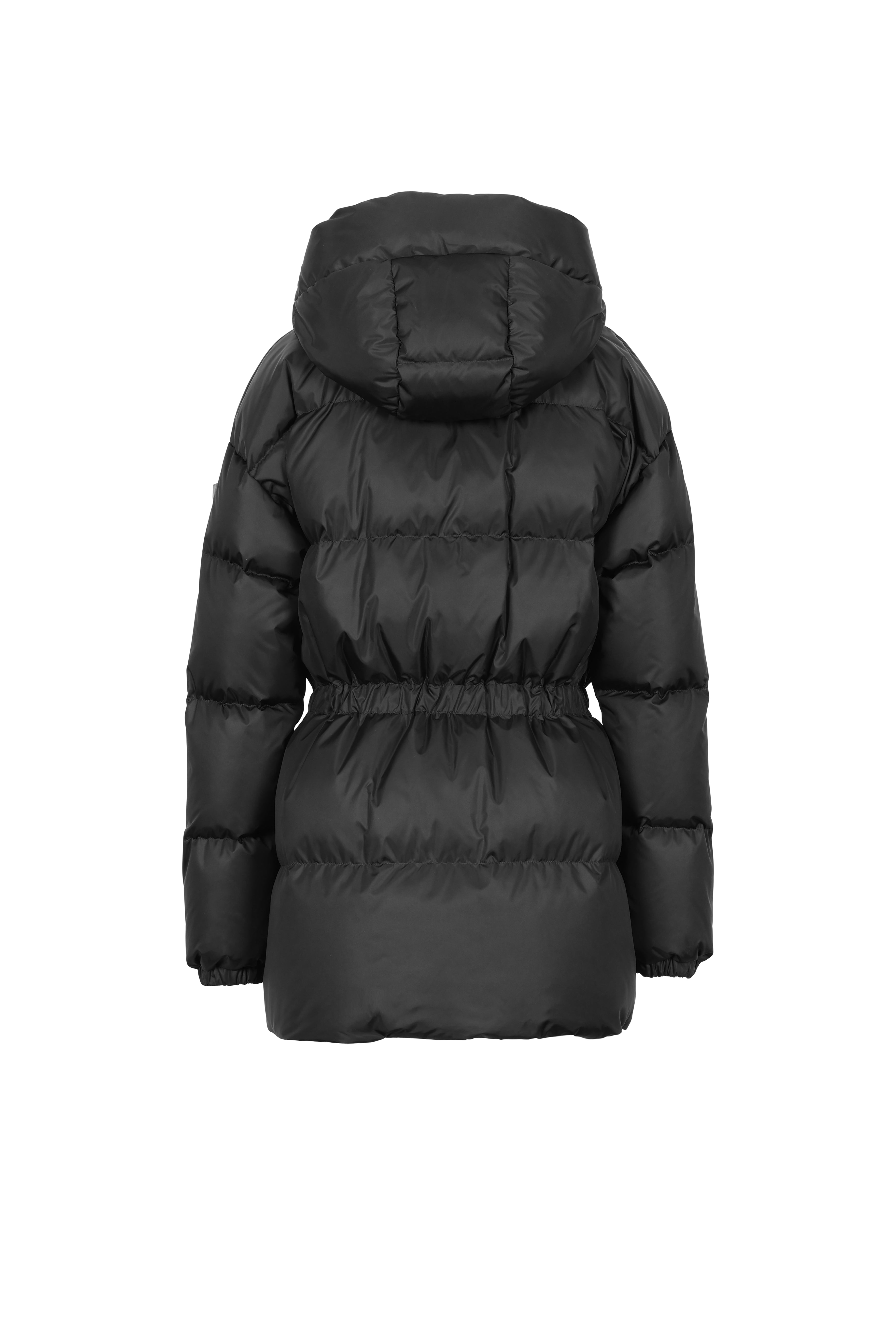 Short Lempelius Down jacket with adjustable drawstrings