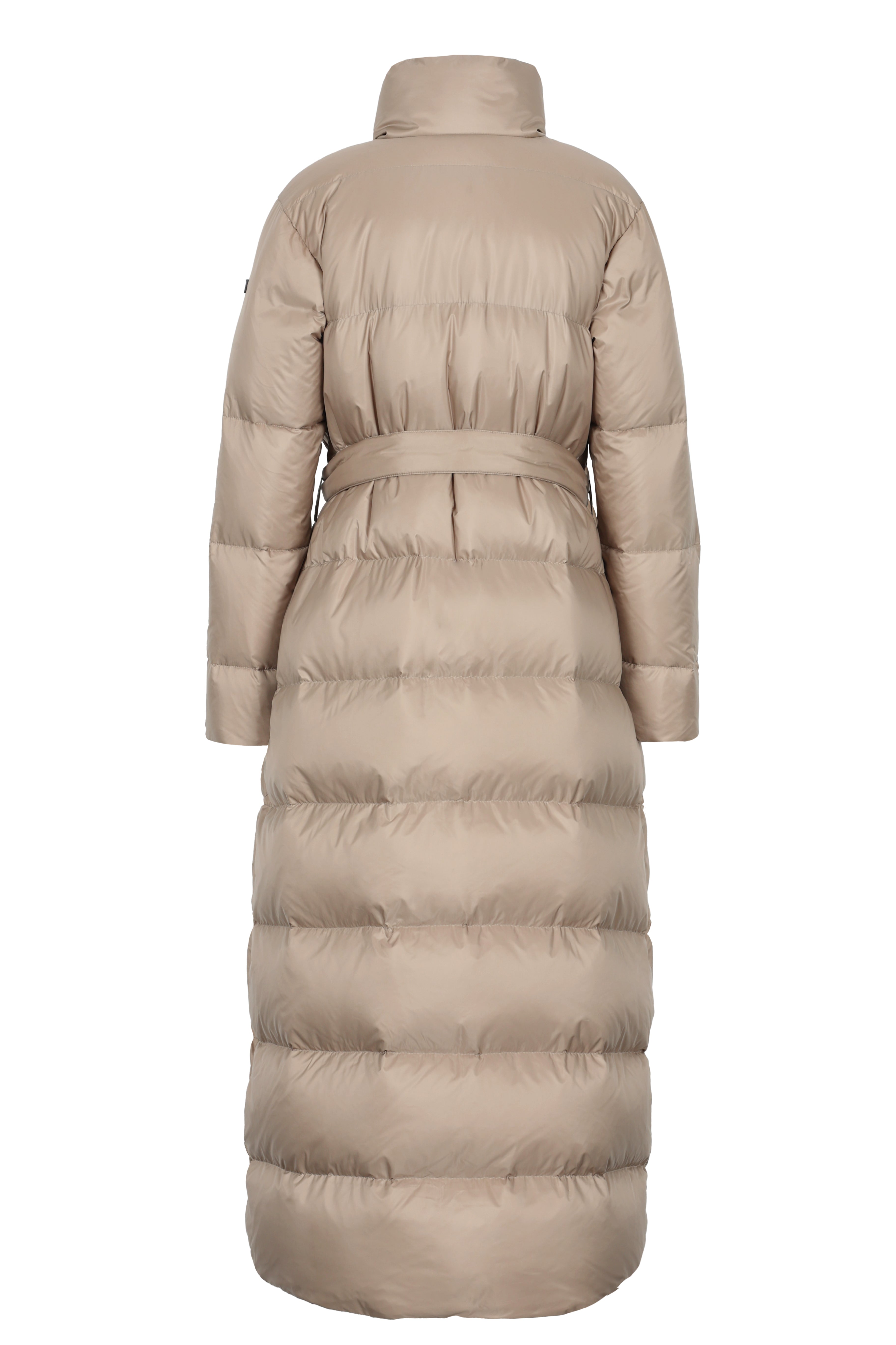 Lempelius light down coat with a straight silhouette