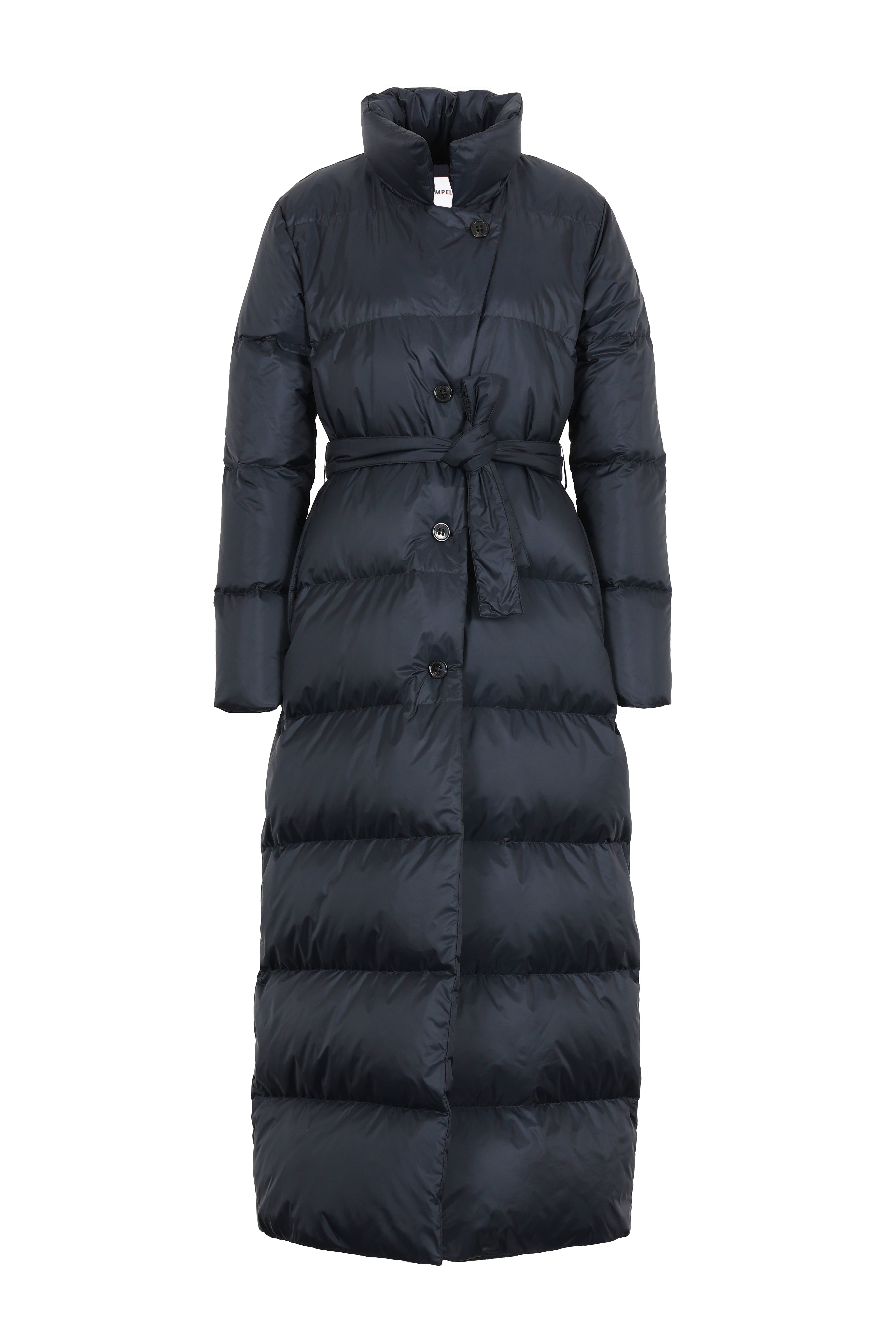 Lempelius light down coat with a straight silhouette