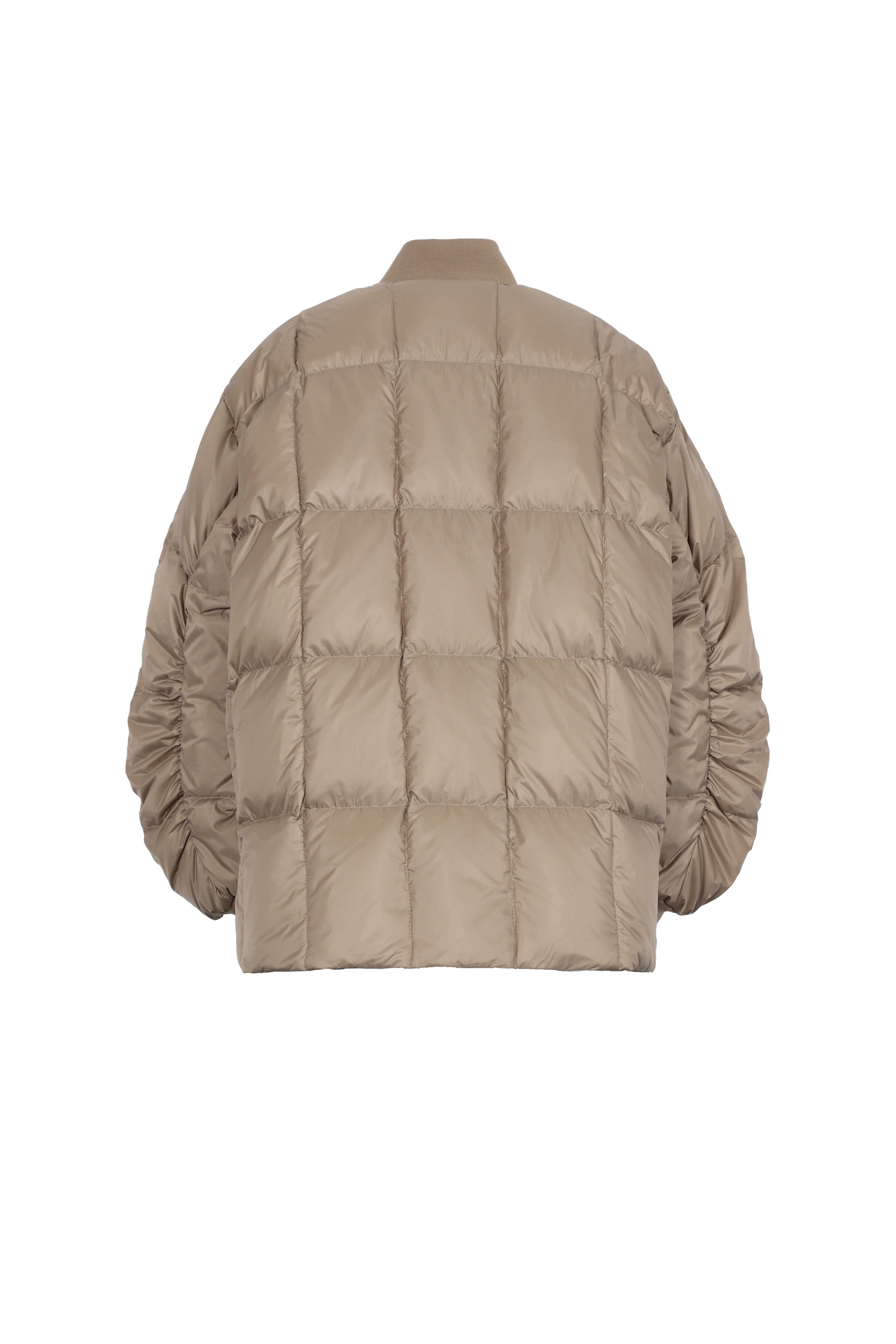 oversized light down jacket