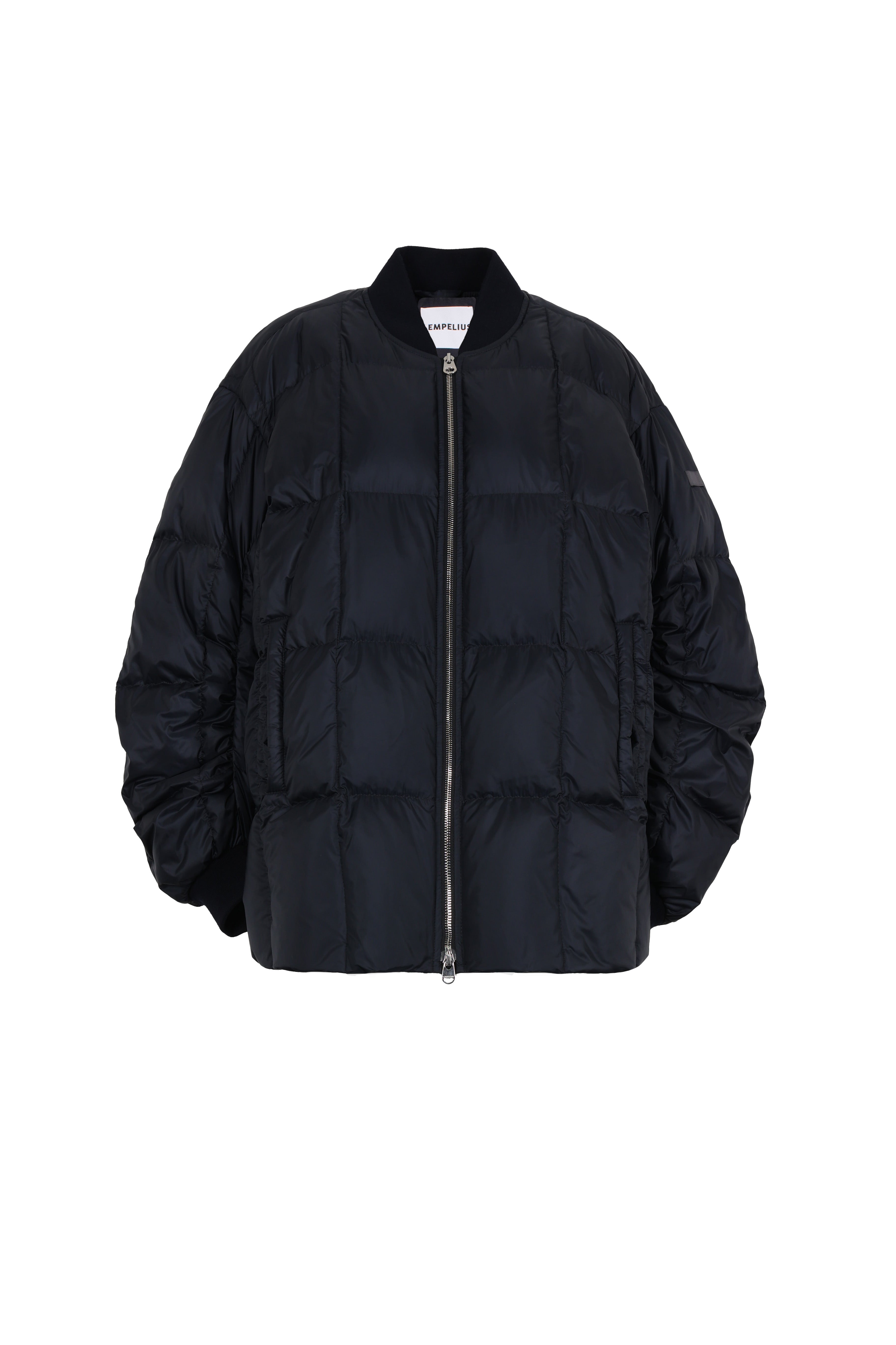 oversized light down jacket