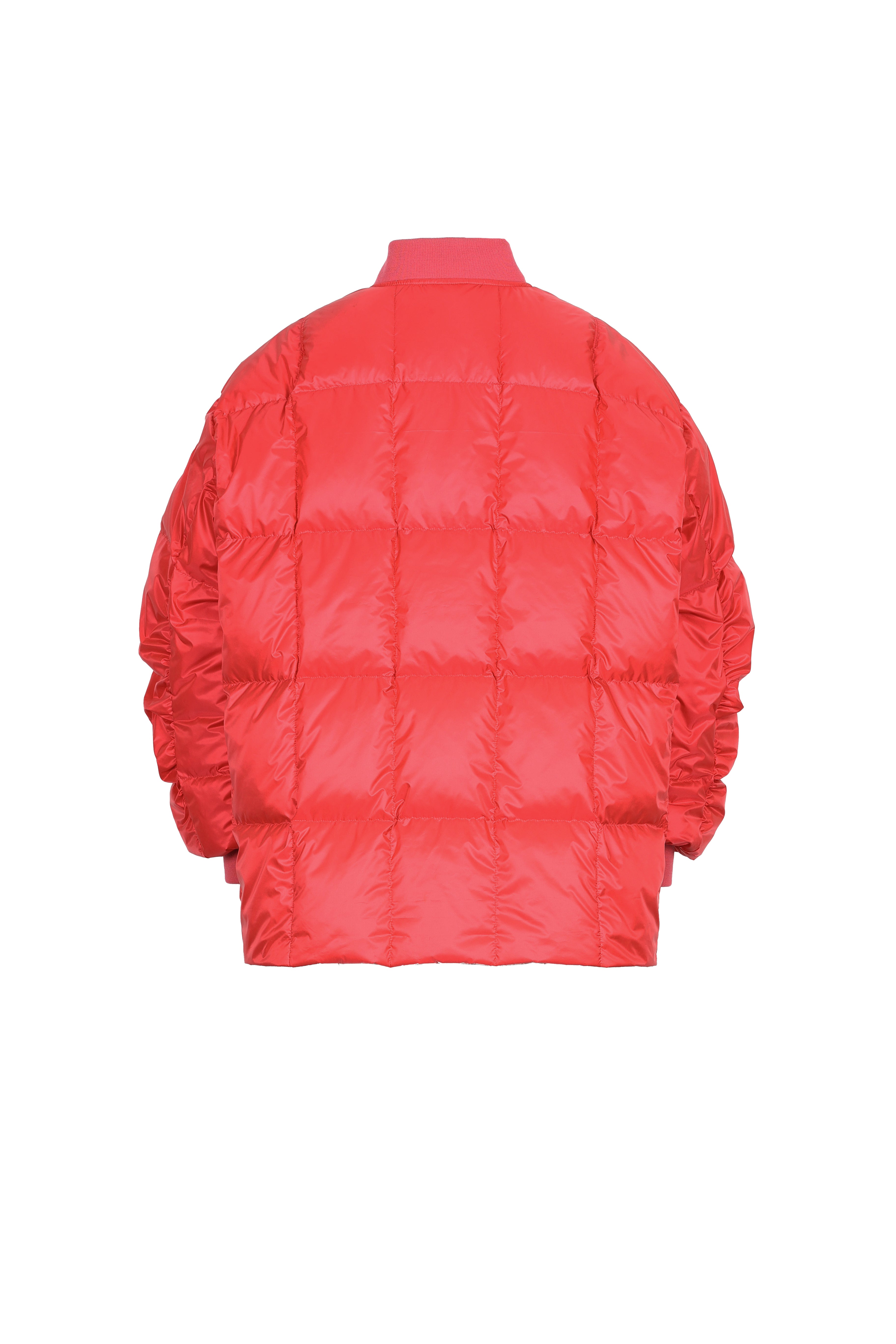 oversized light down jacket
