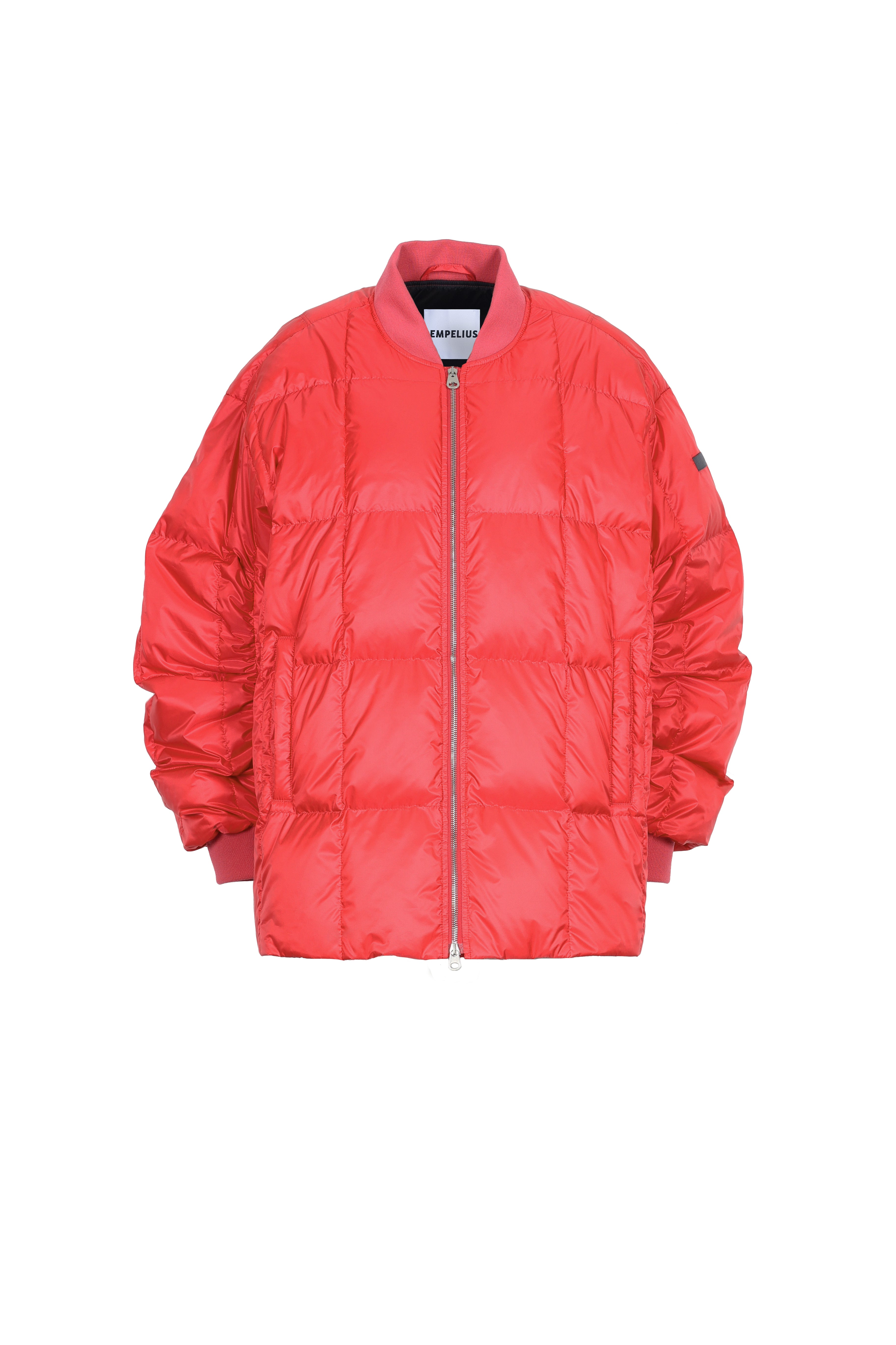 oversized light down jacket