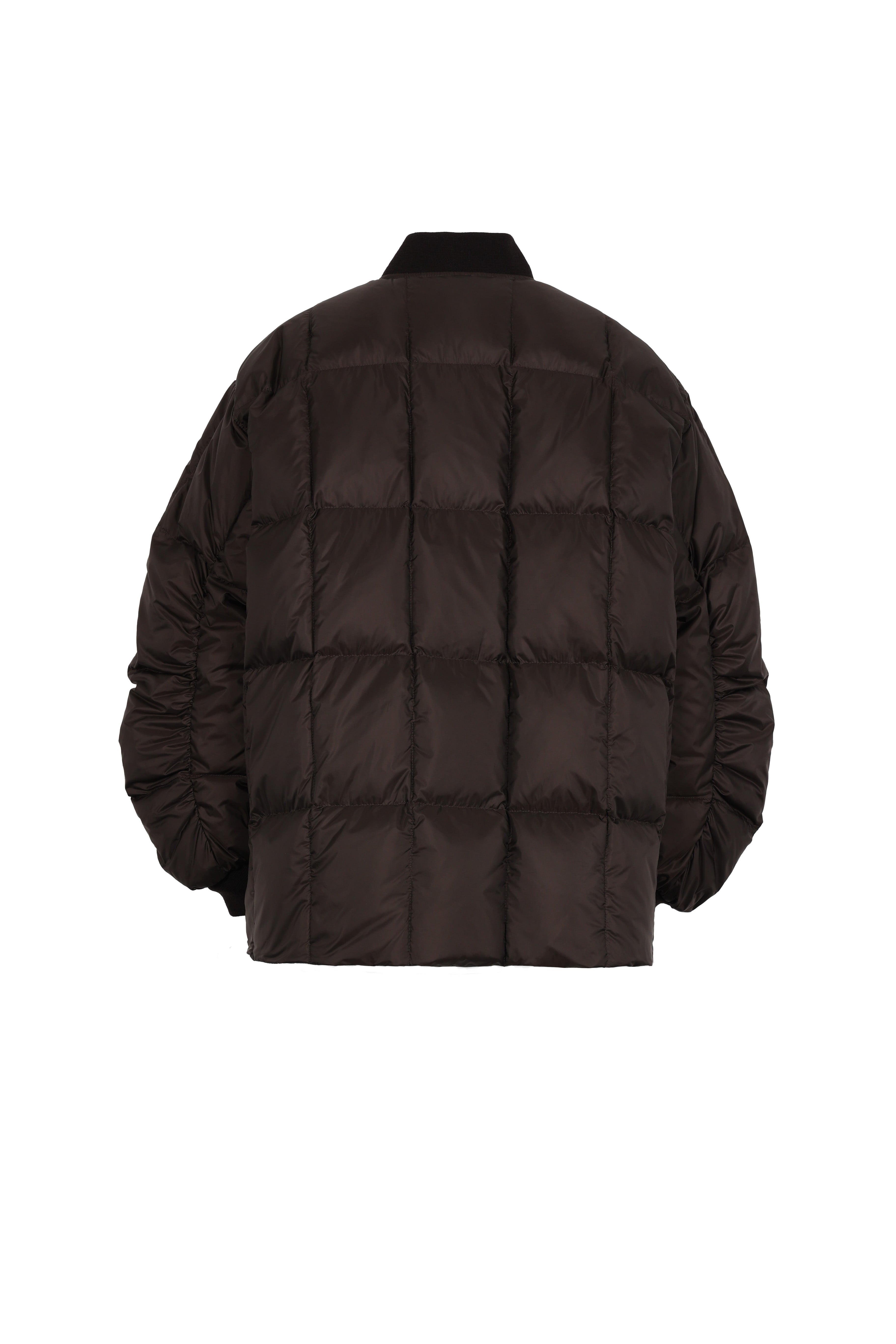 oversized light down jacket