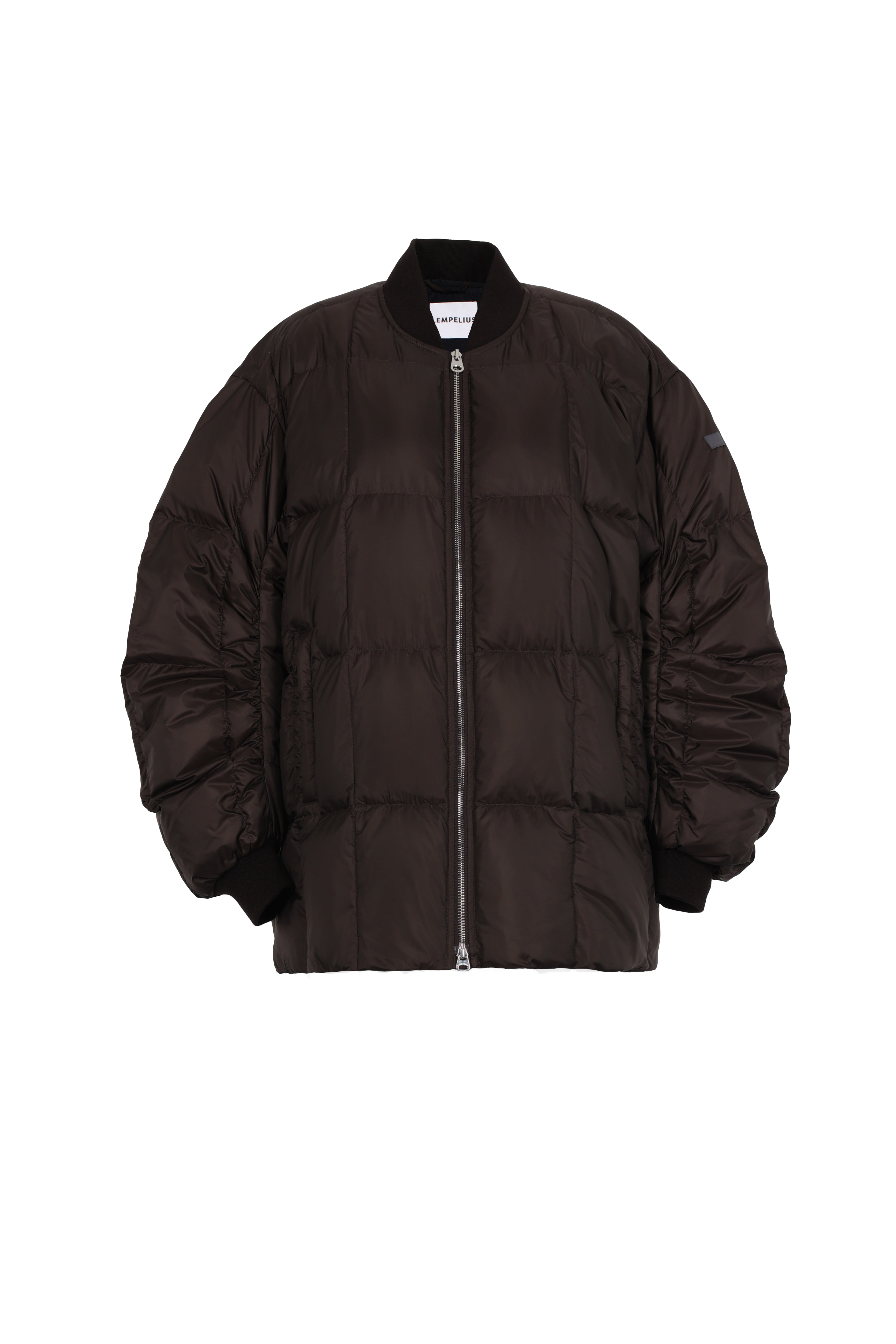 oversized light down jacket