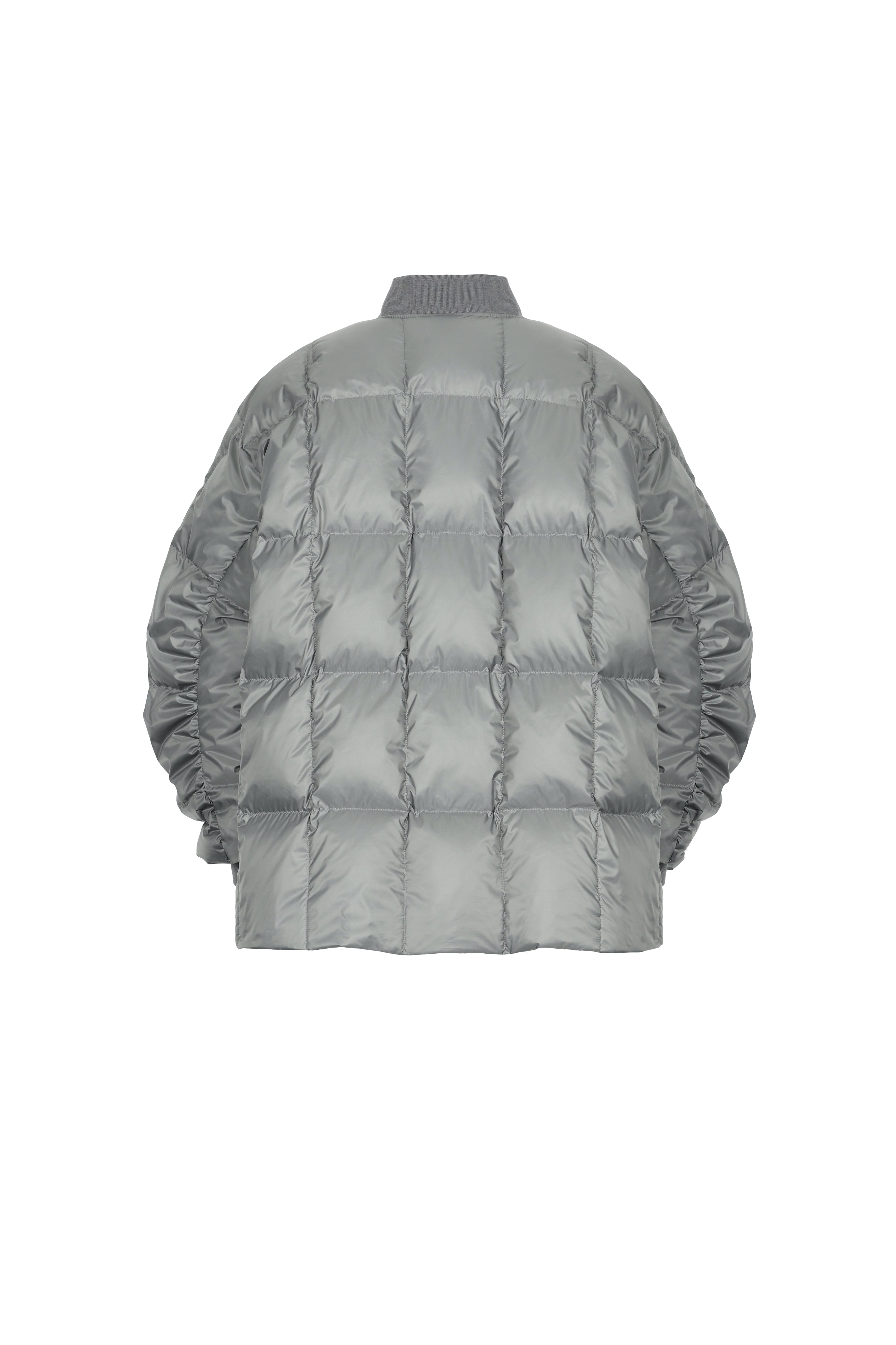 oversized light down jacket