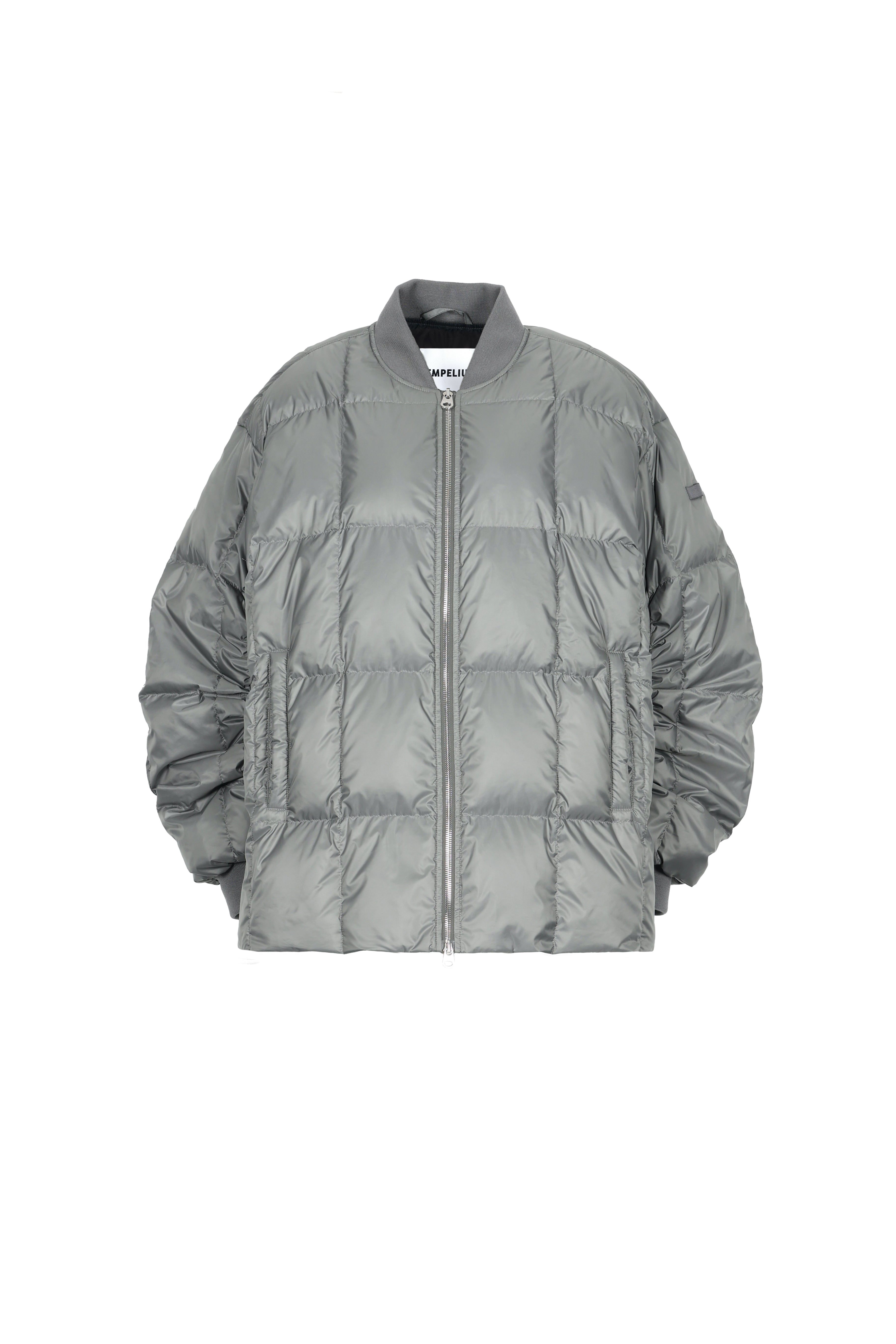 oversized light down jacket