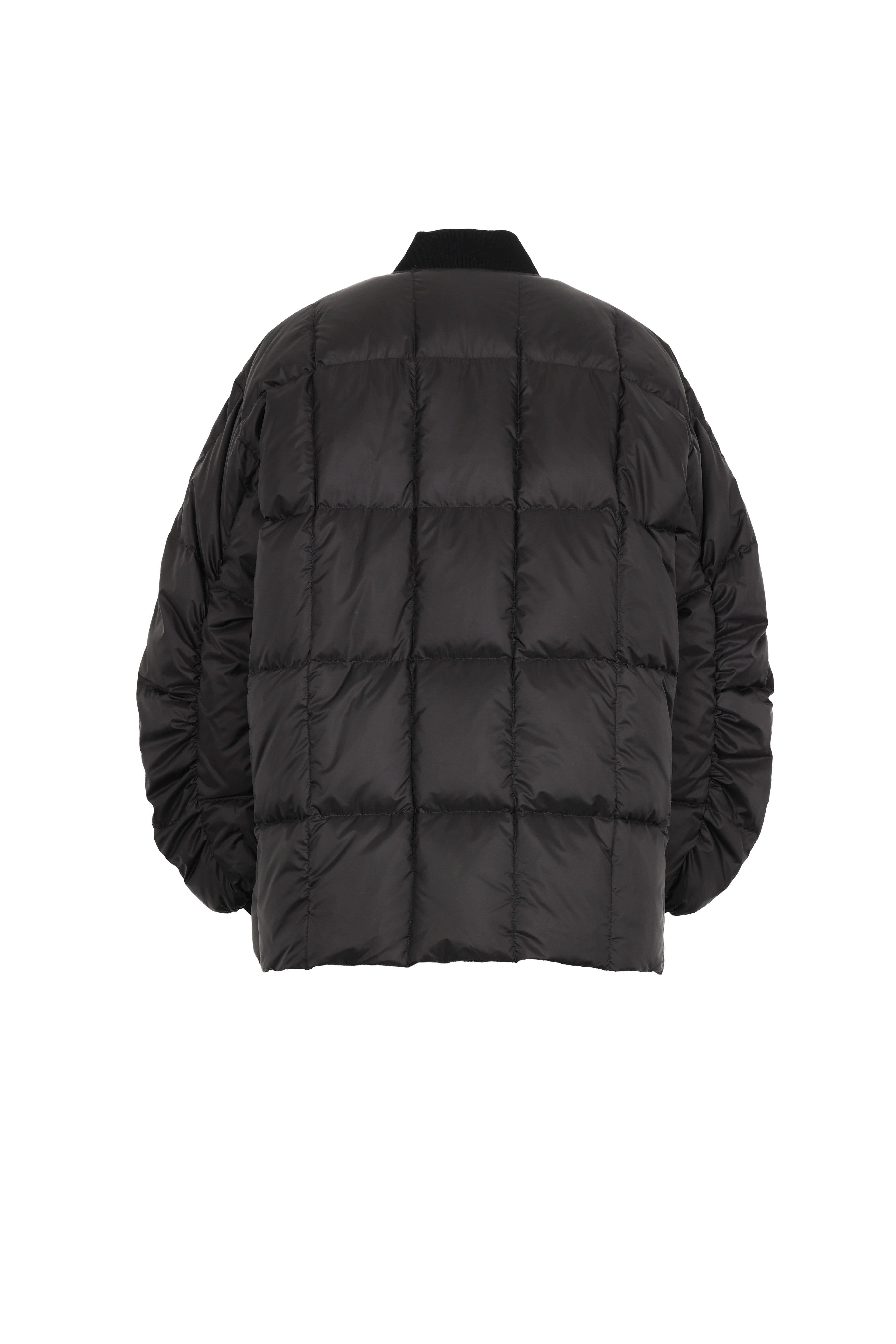 oversized light down jacket