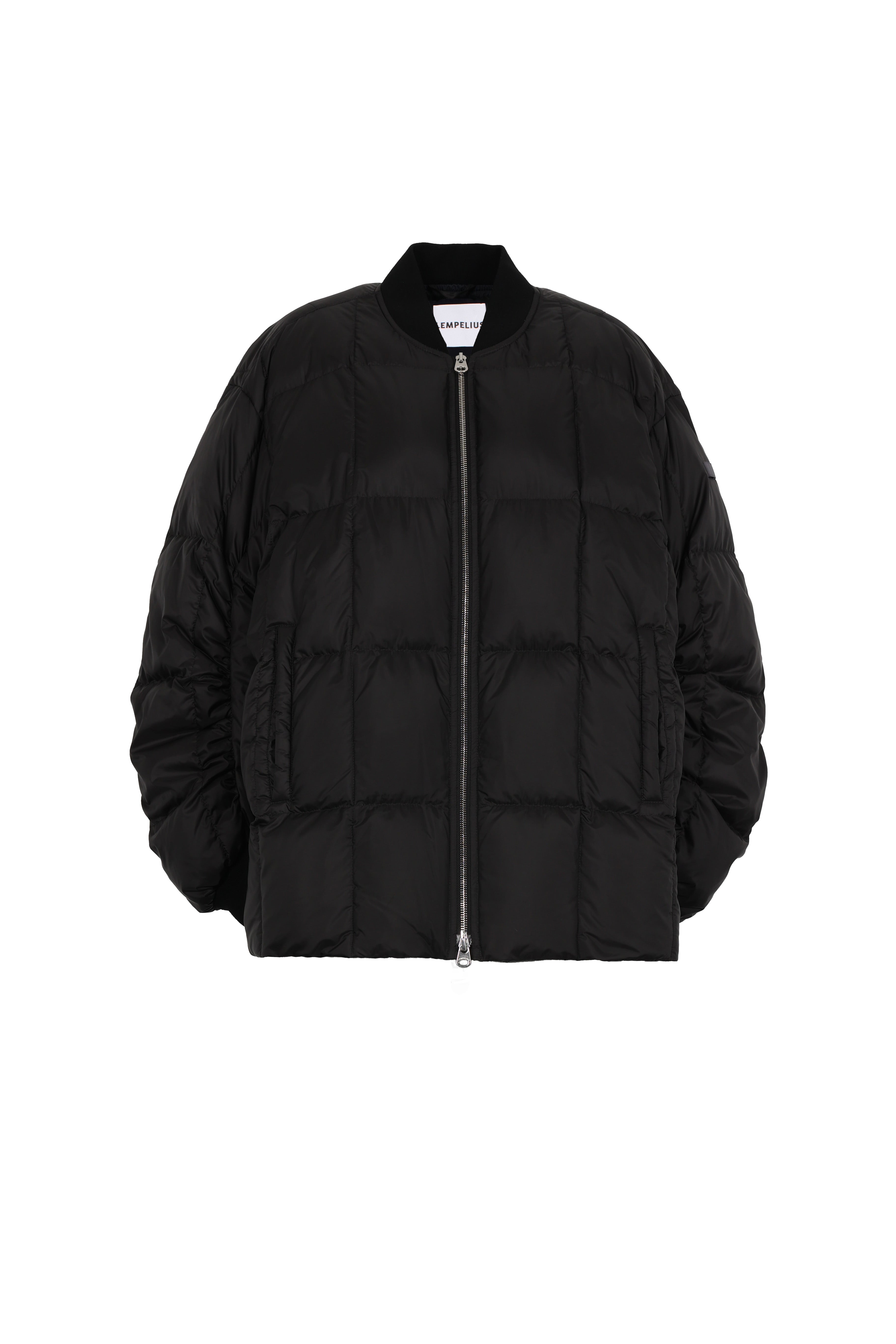 oversized light down jacket