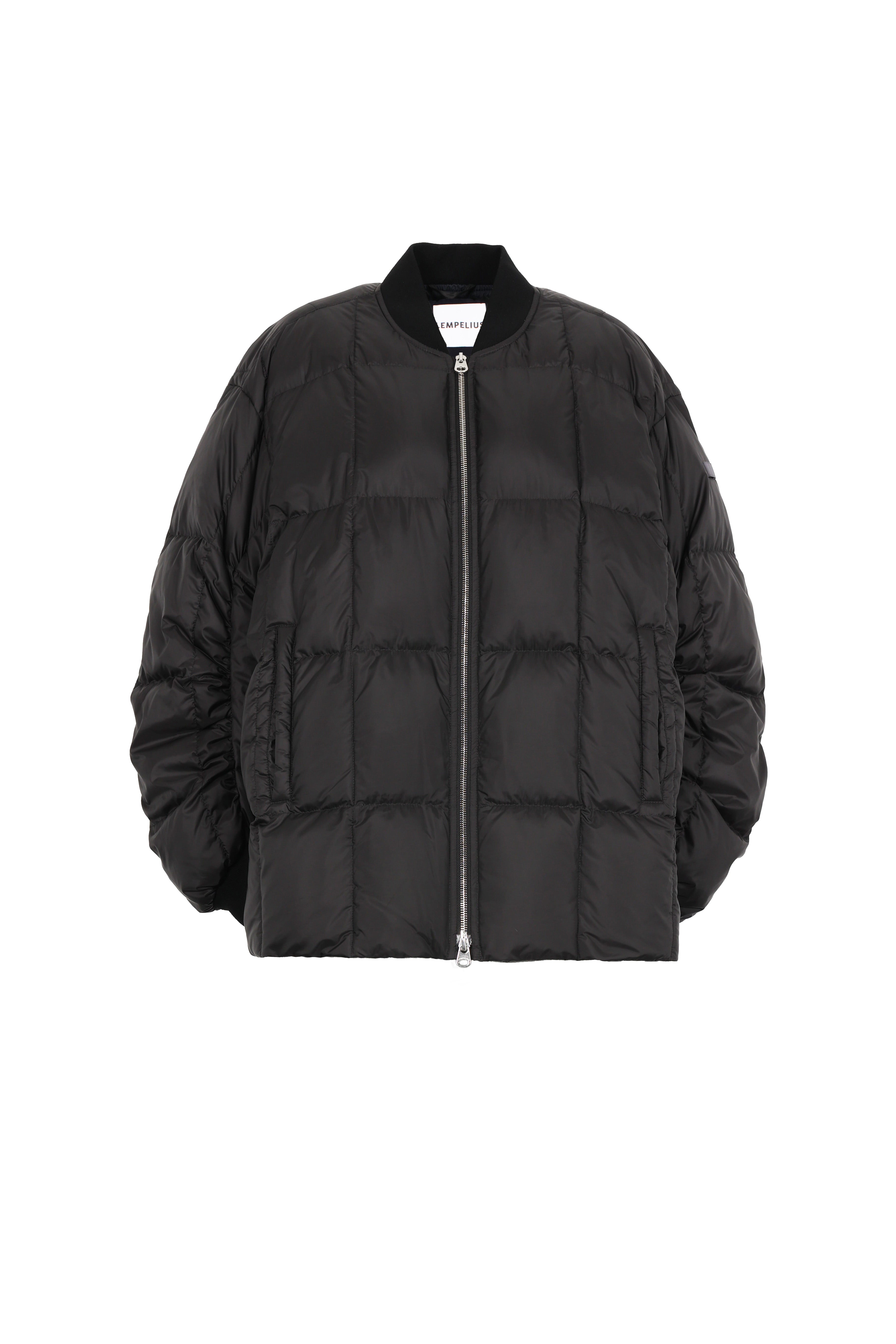 oversized light down jacket