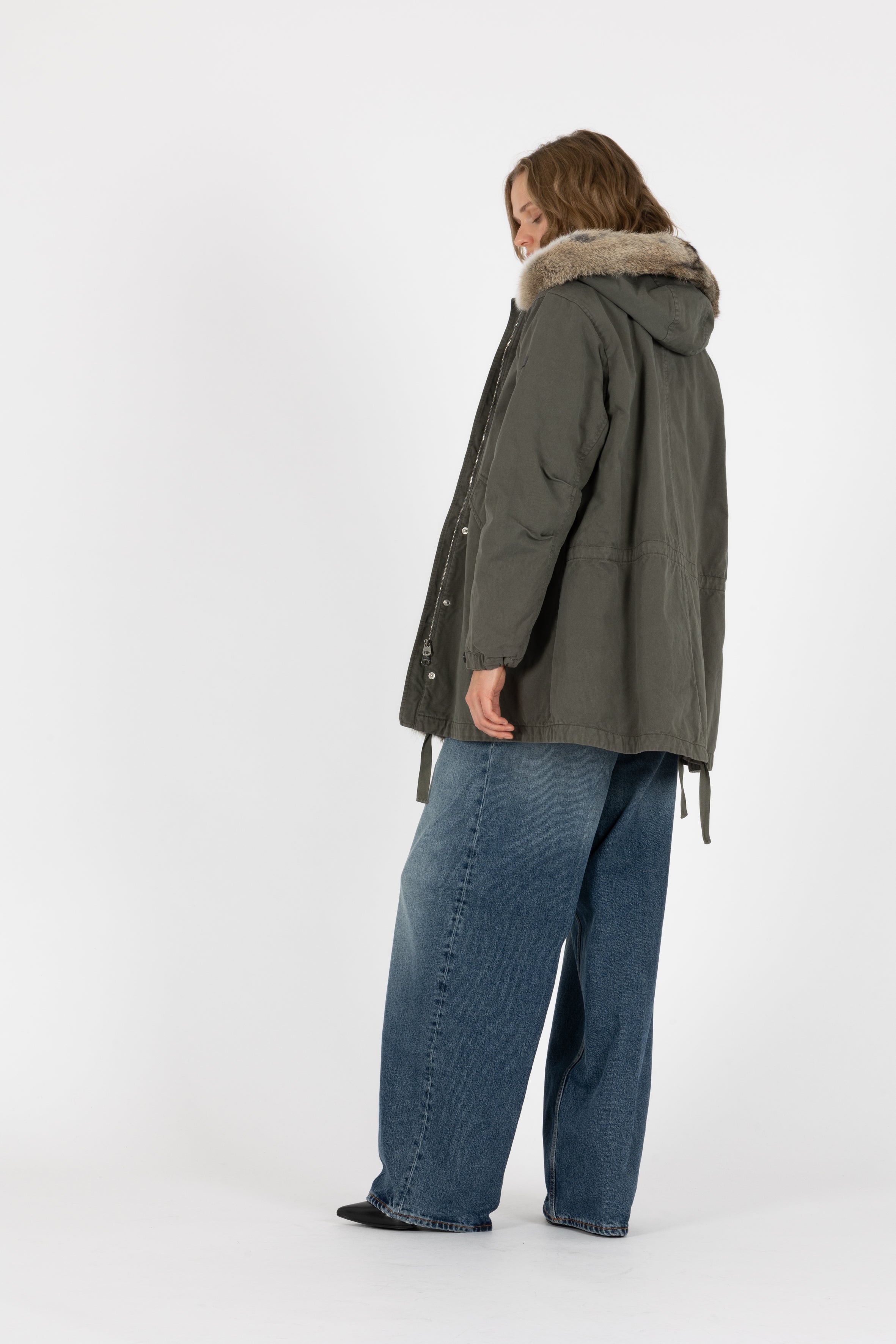 SHORT COTTON PARKA BYA