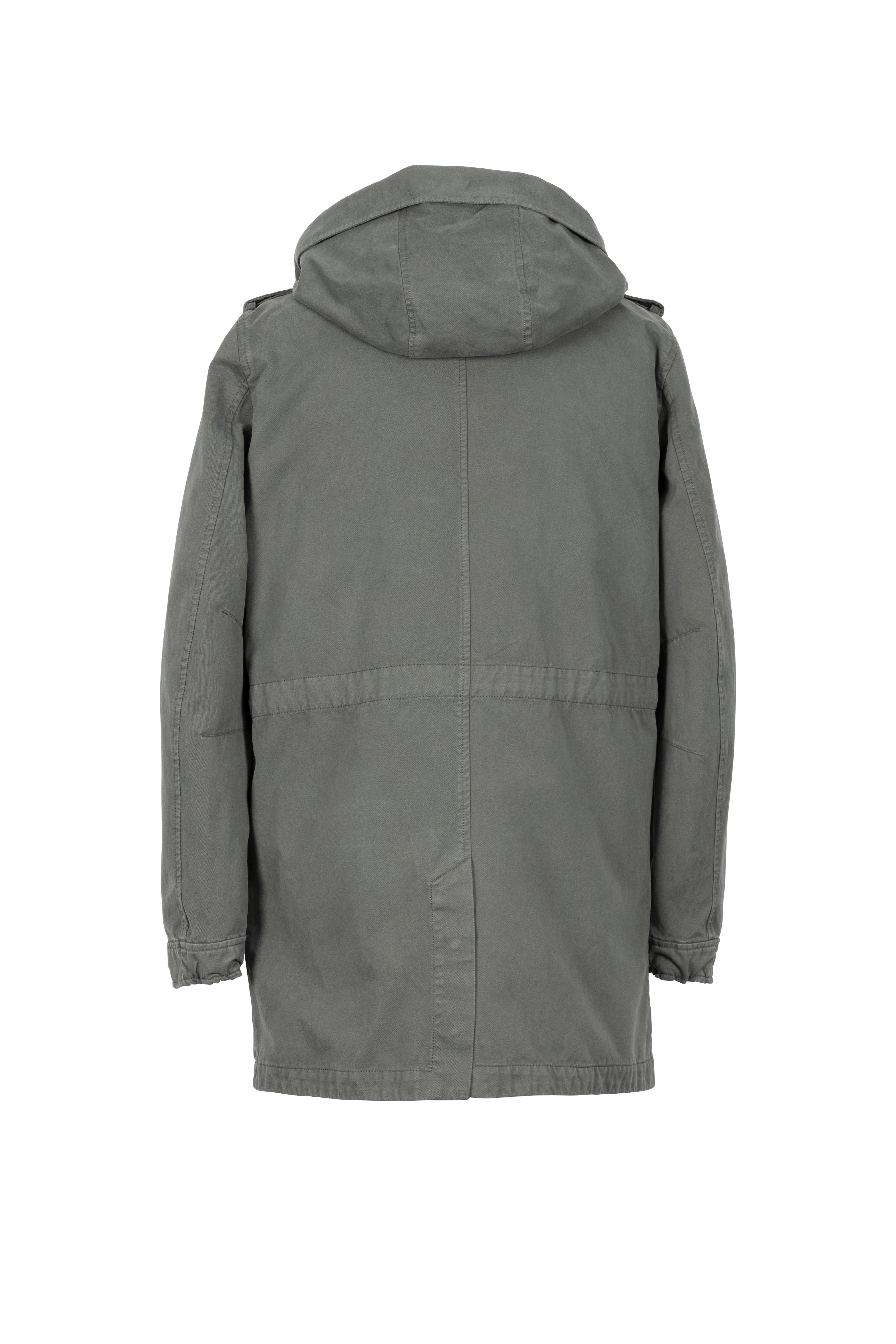 COTTON PARKA TIO WITH DOWN VEST