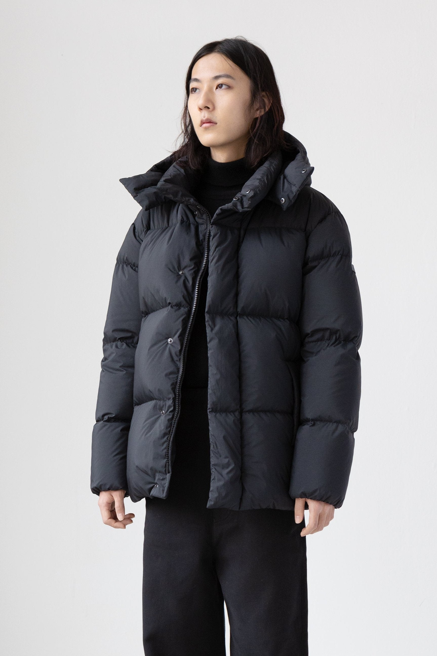 Mens Down puffer in black