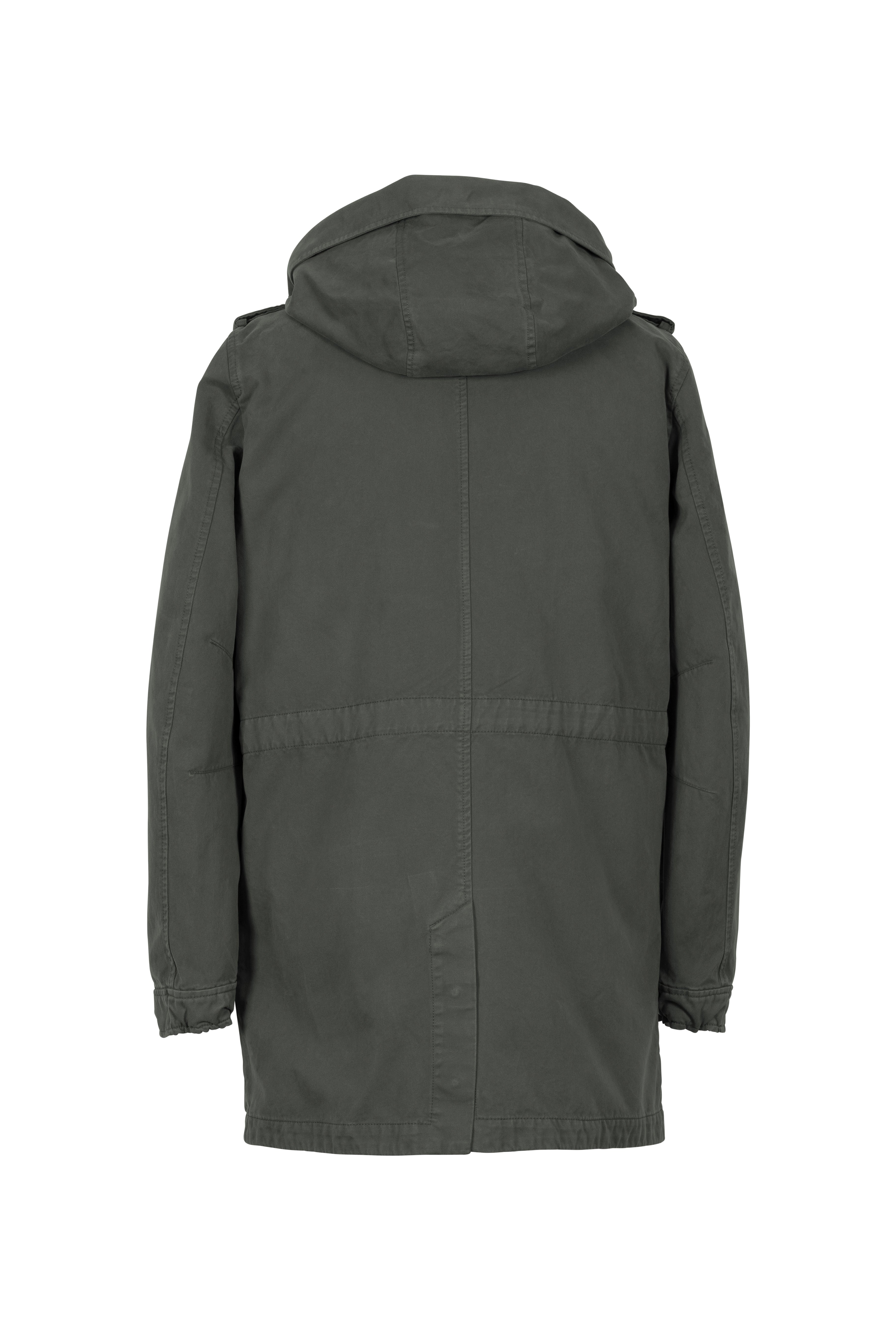 COTTON PARKA TIO WITH DOWN VEST