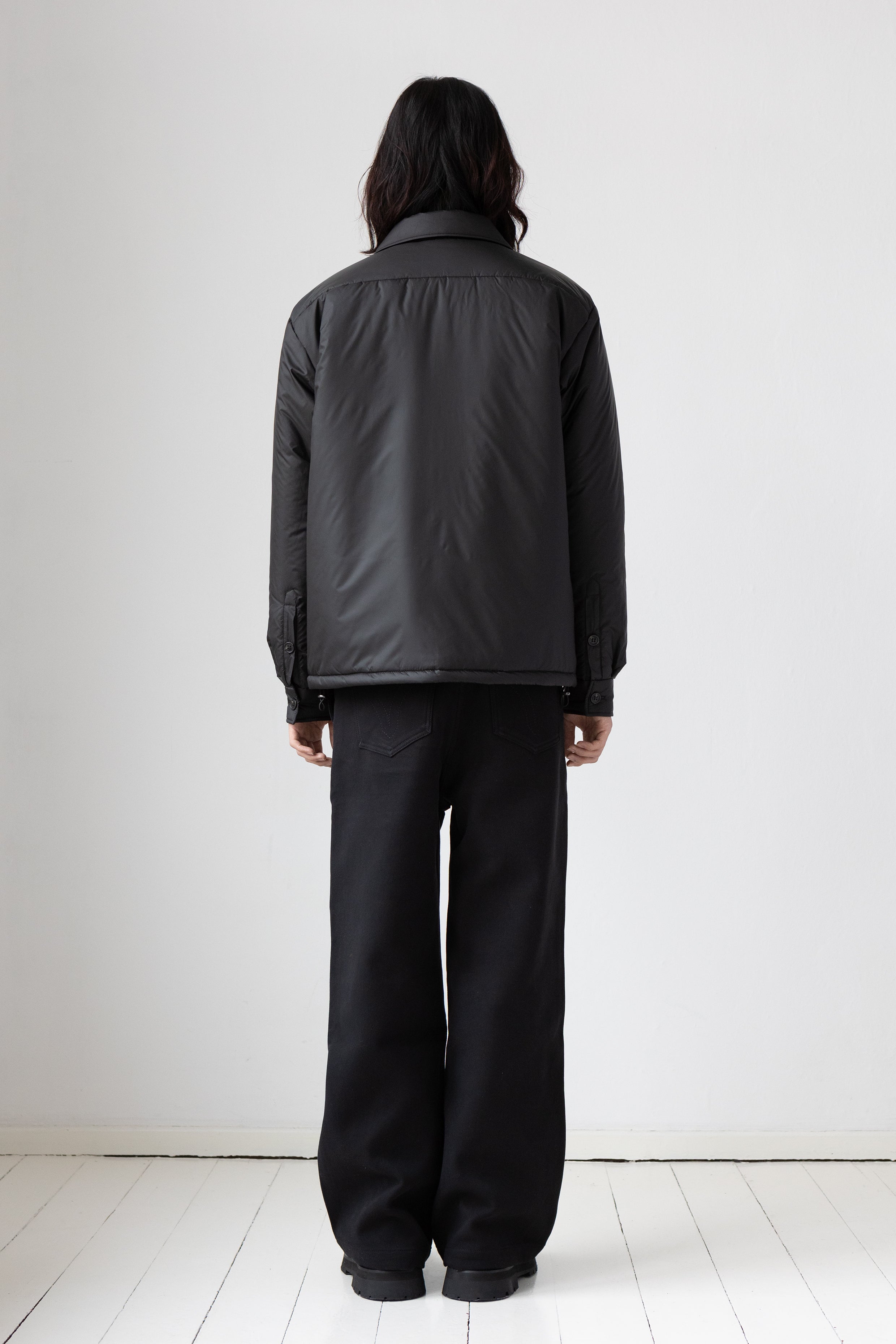 lightweight Lempelius button down shirt as a jacket