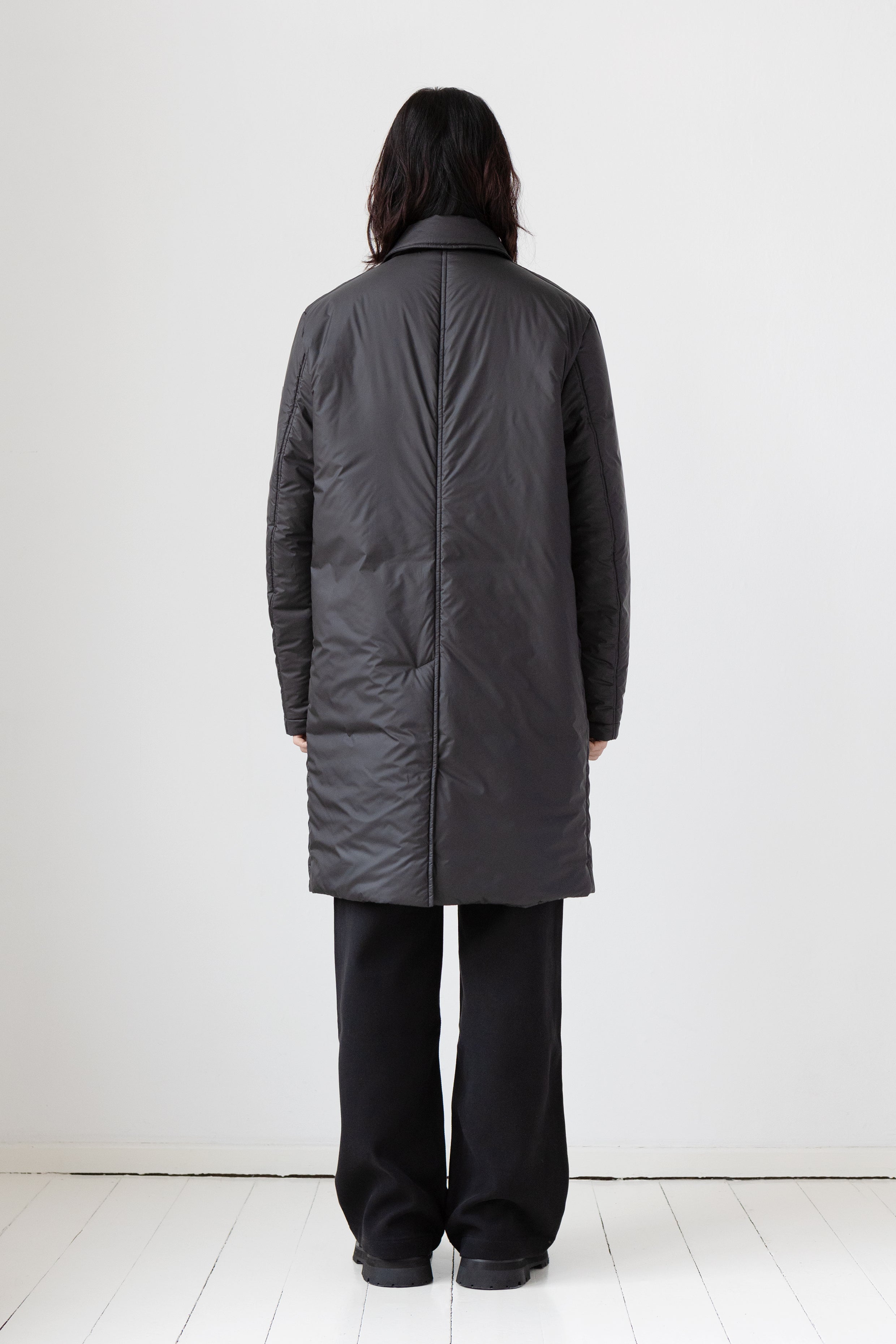 Light Lempelius coat with a straight fit