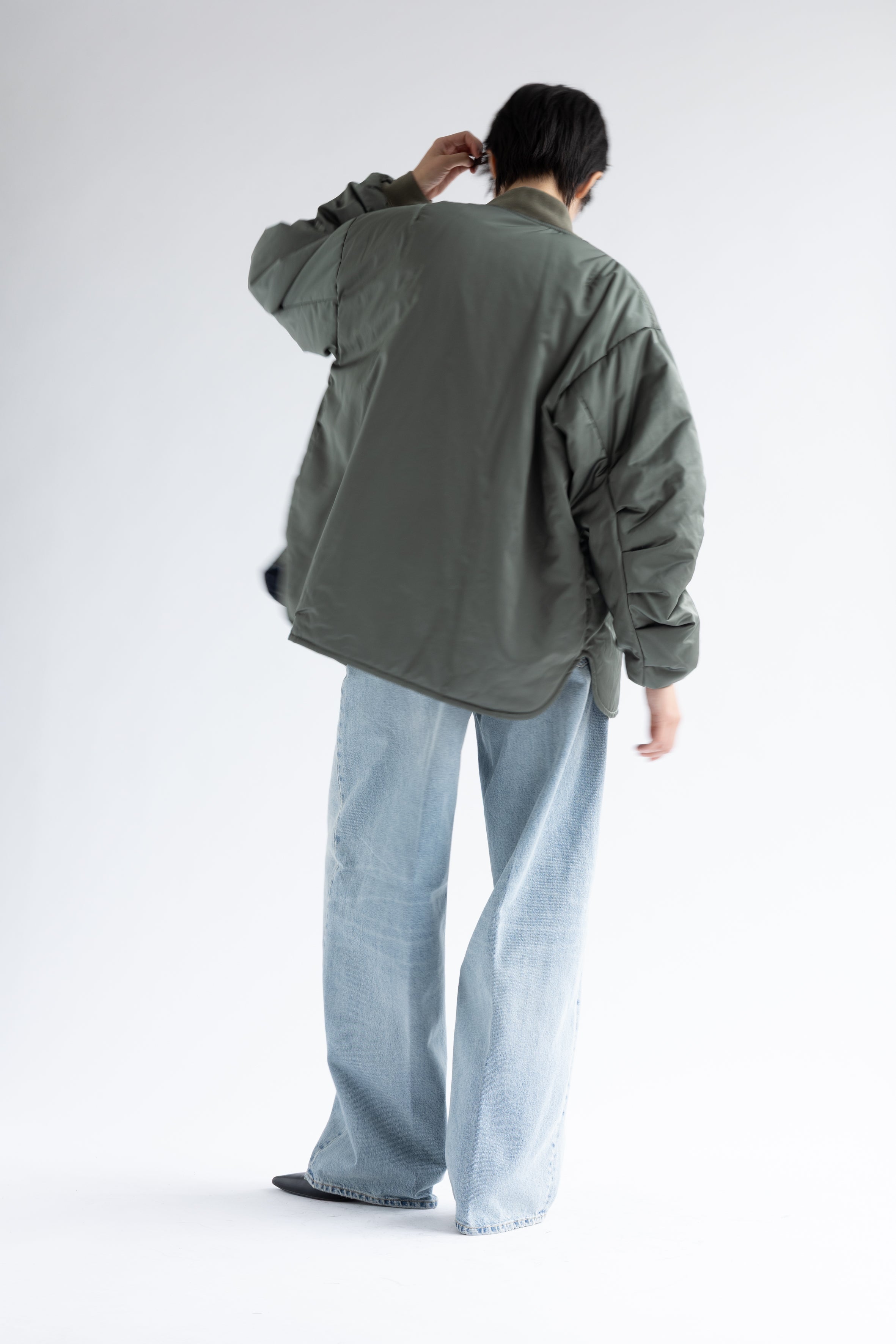 FLARED BOMBER JACKET RIA