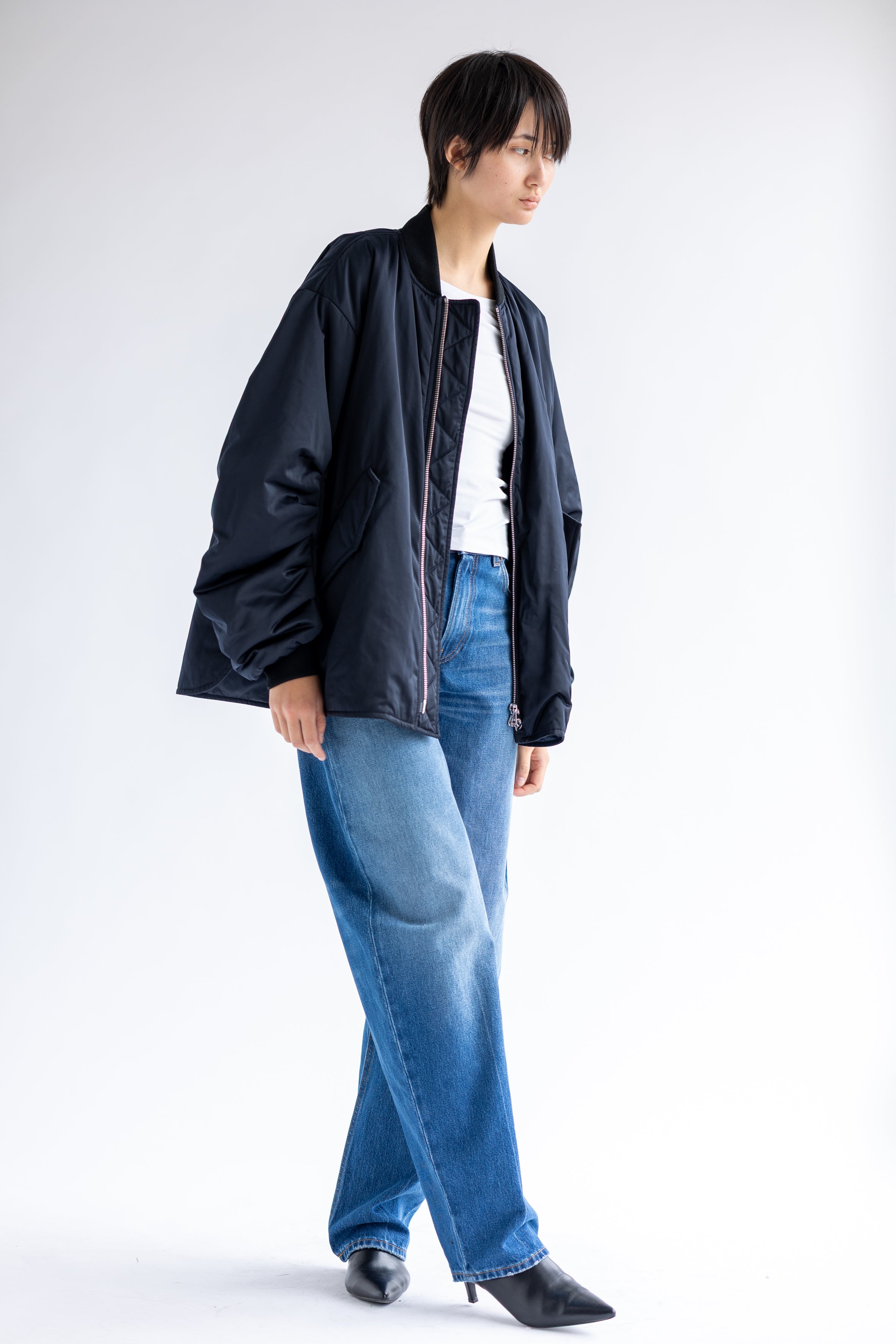 FLARED BOMBER JACKET RIA