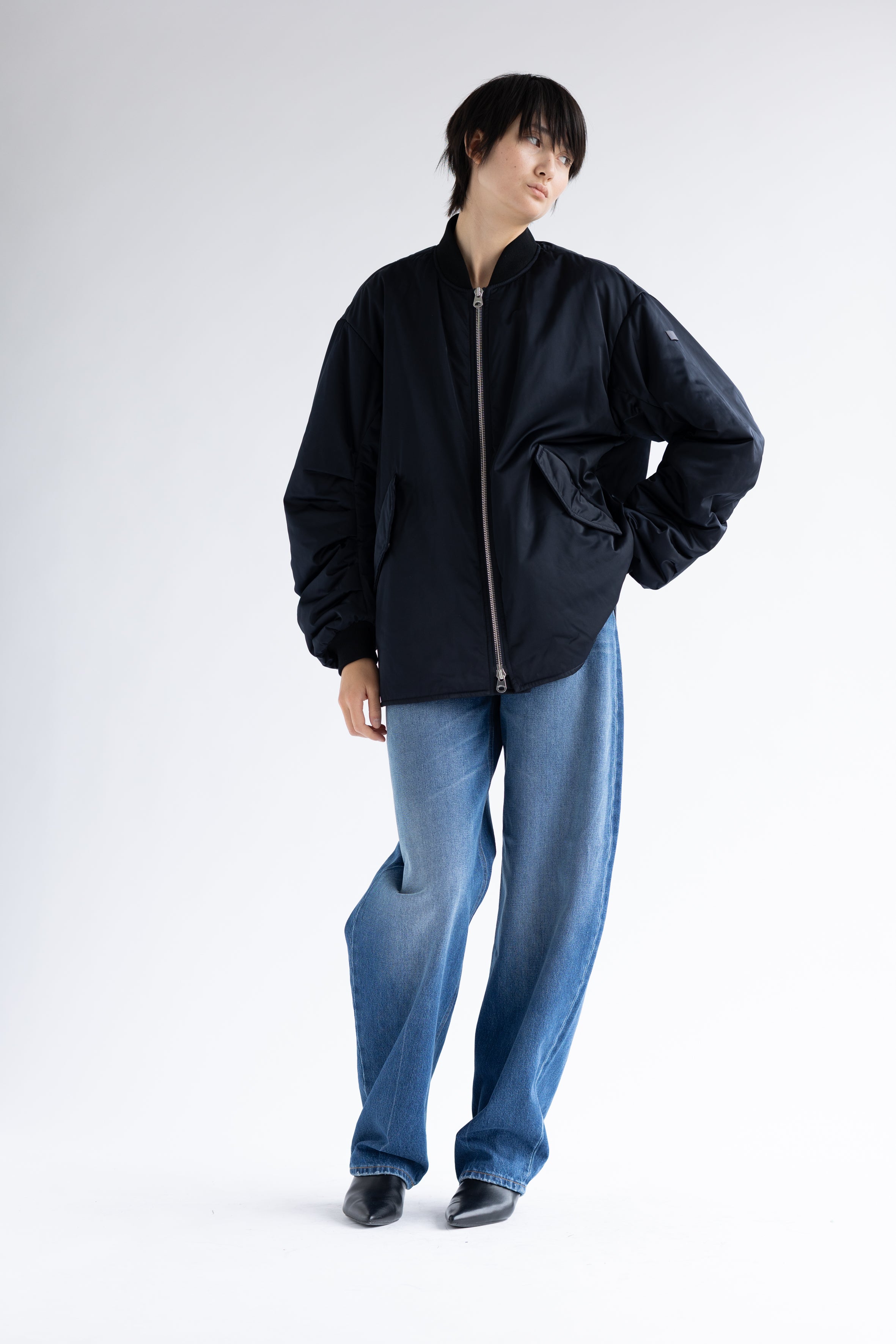FLARED BOMBER JACKET RIA