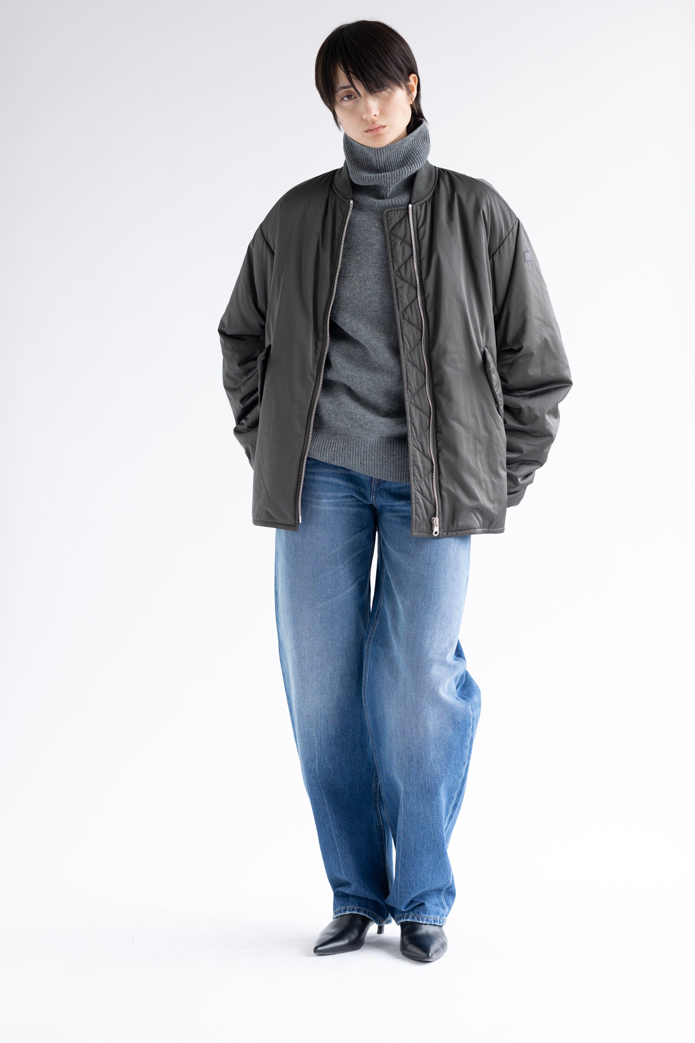 FLARED BOMBER JACKET RIA