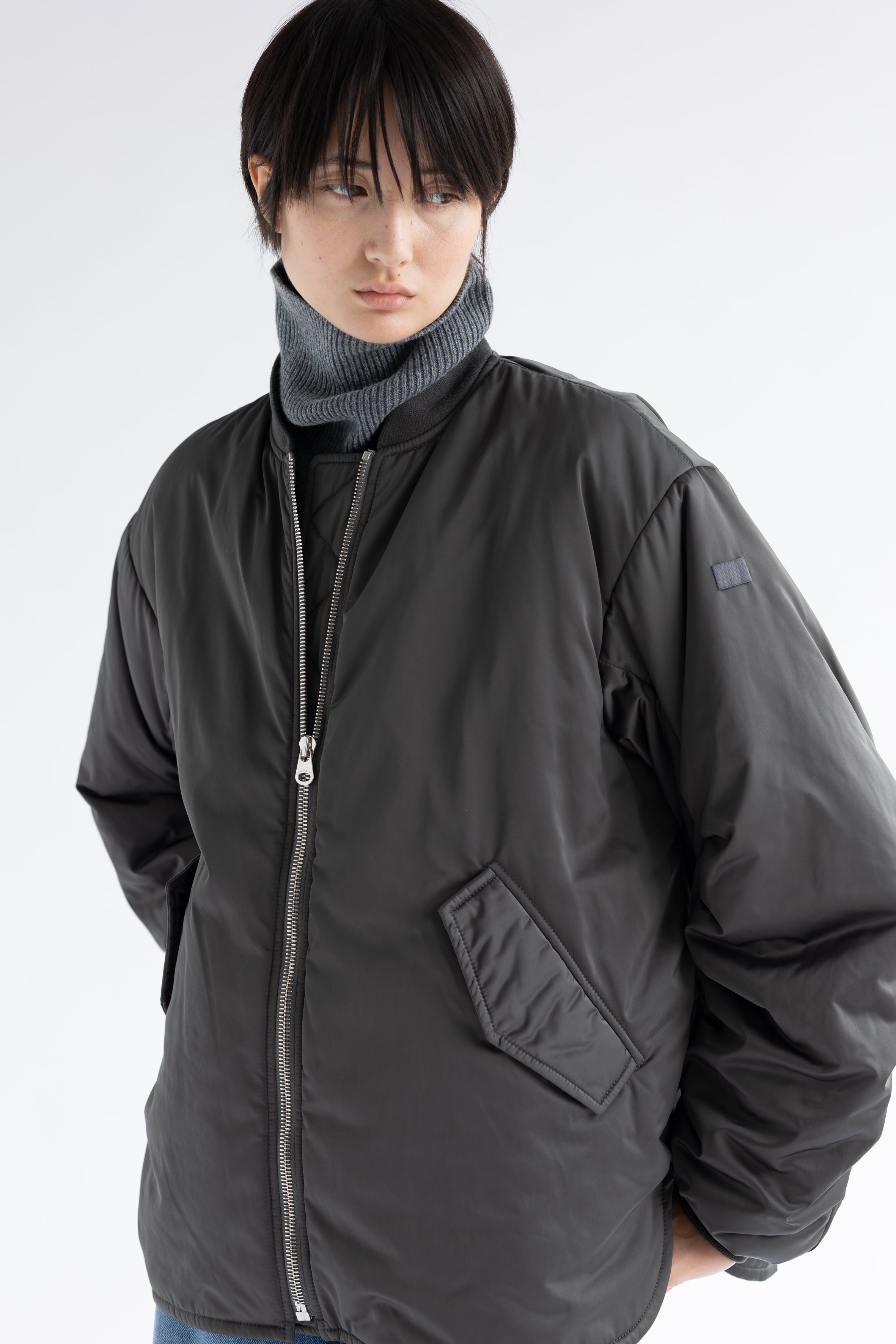 FLARED BOMBER JACKET RIA