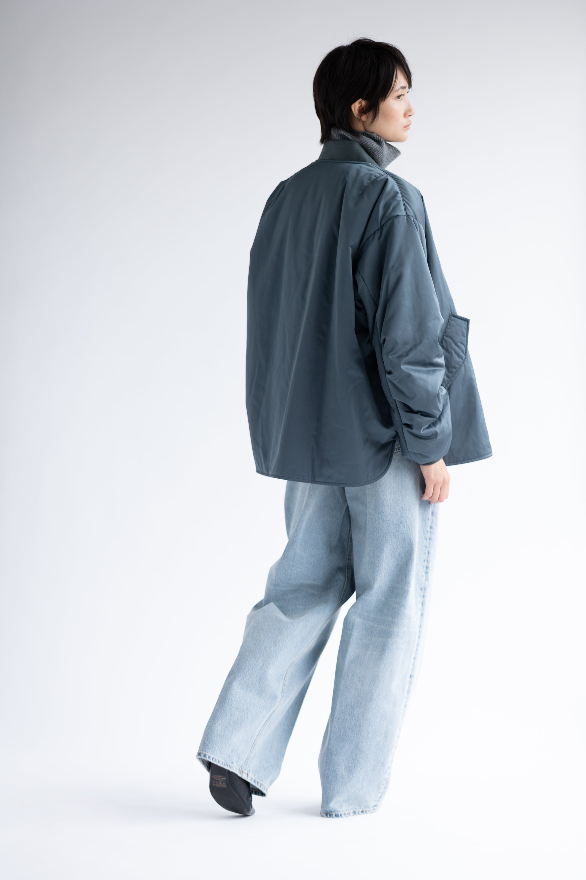 FLARED BOMBER JACKET RIA
