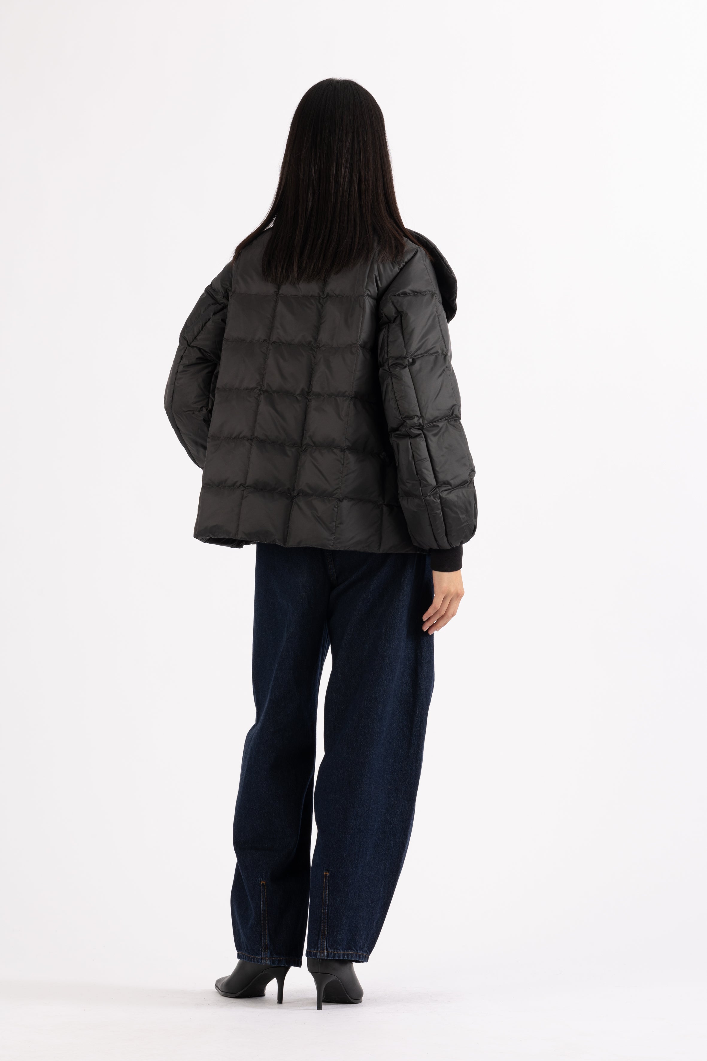 LEMPELIUS quilted lightweight jacket in black