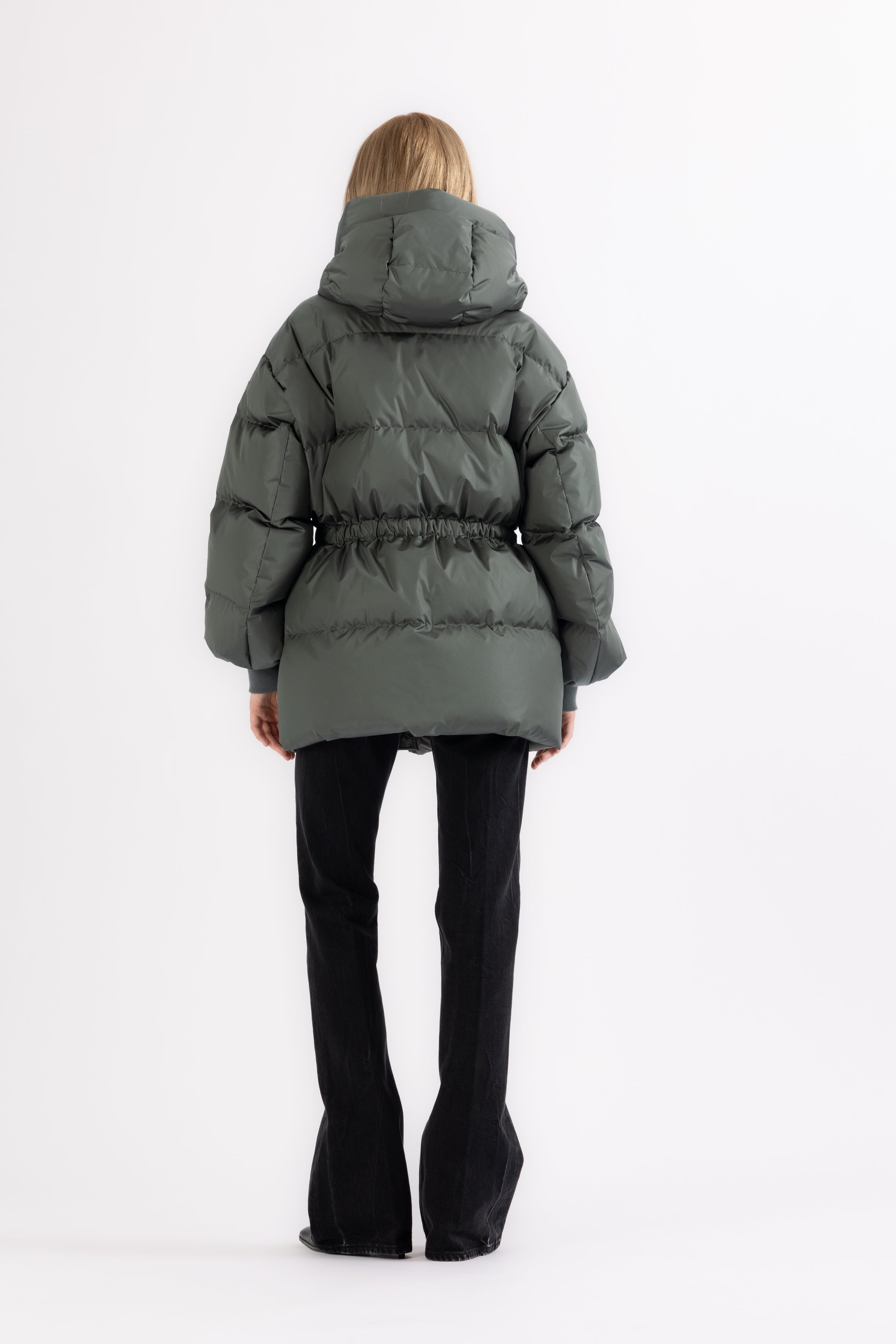DRAWSTRING DOWN JACKET AZA 93