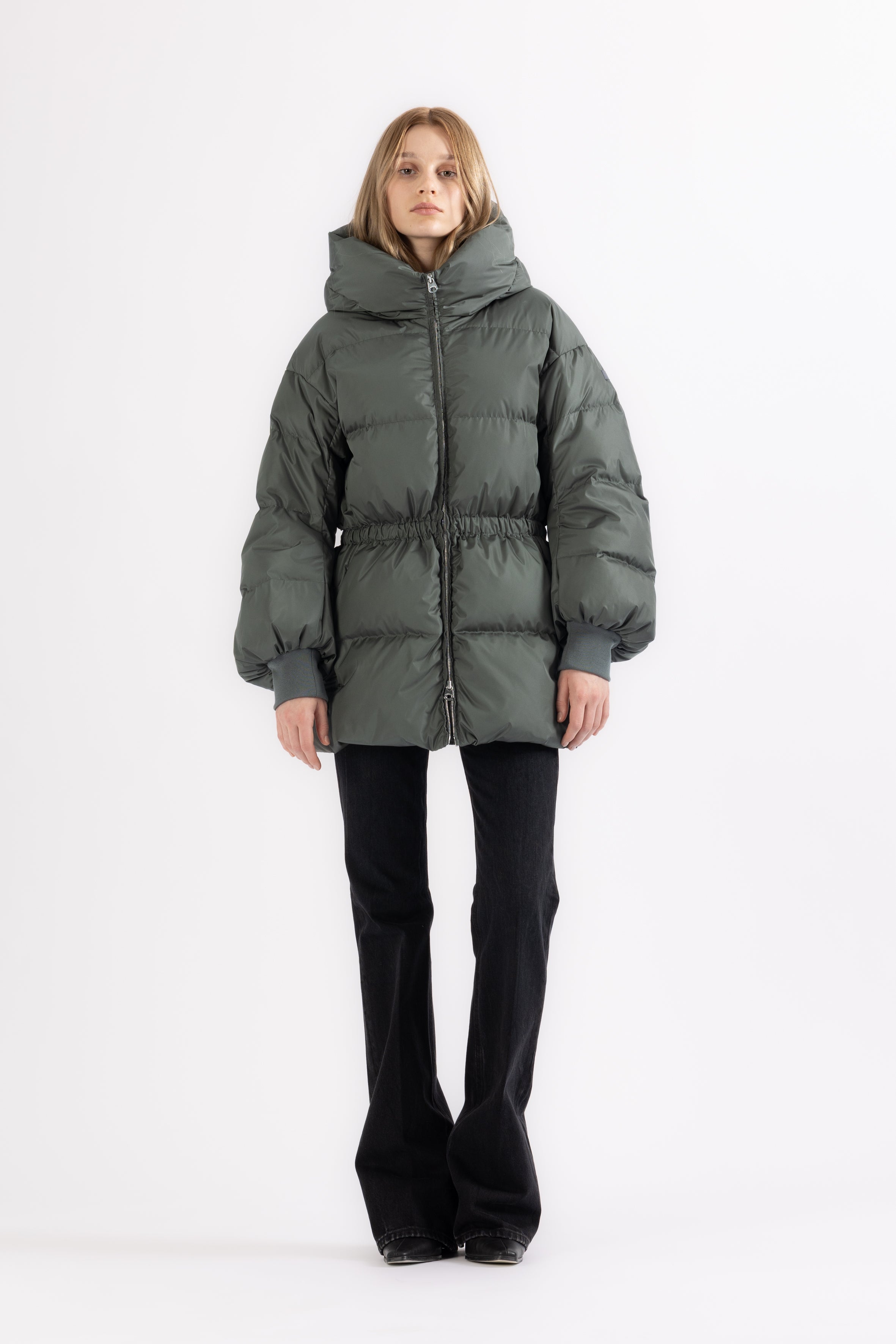 DRAWSTRING DOWN JACKET AZA 93