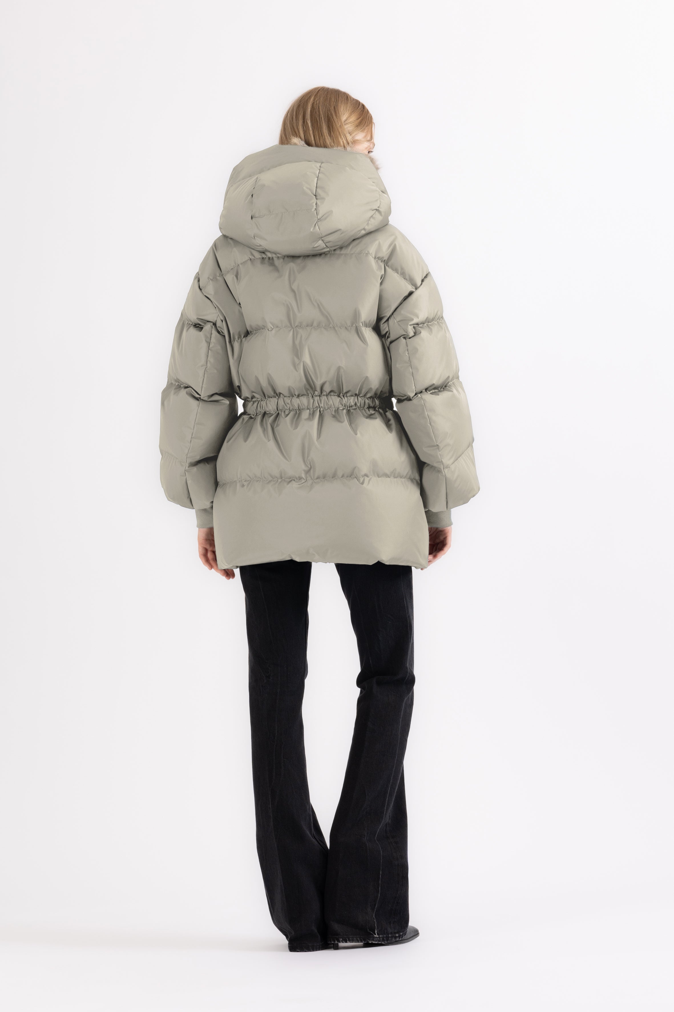 DRAWSTRING DOWN JACKET AZA R 16