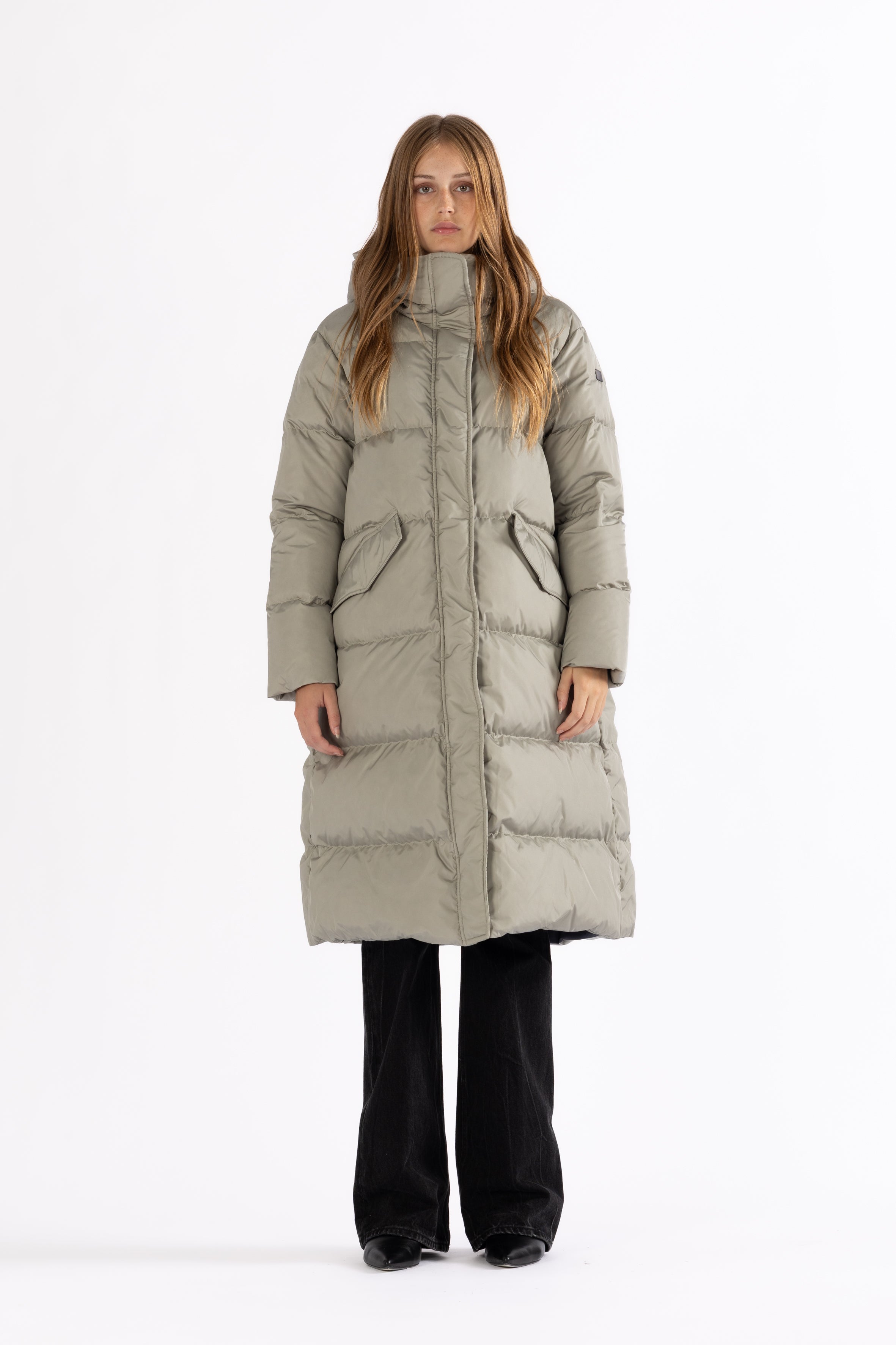 ELONGATED DOWN COAT EZA