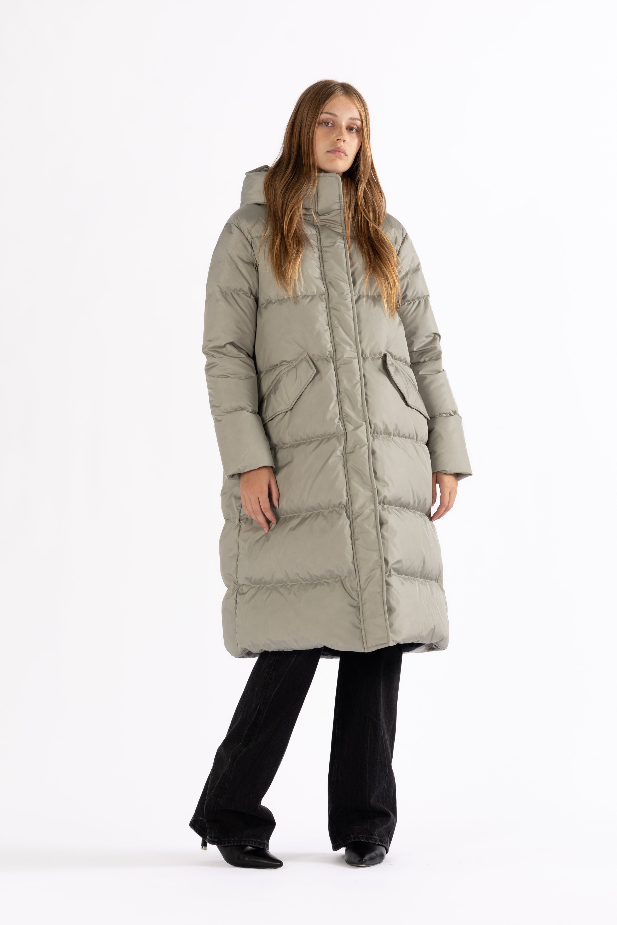 ELONGATED DOWN COAT EZA