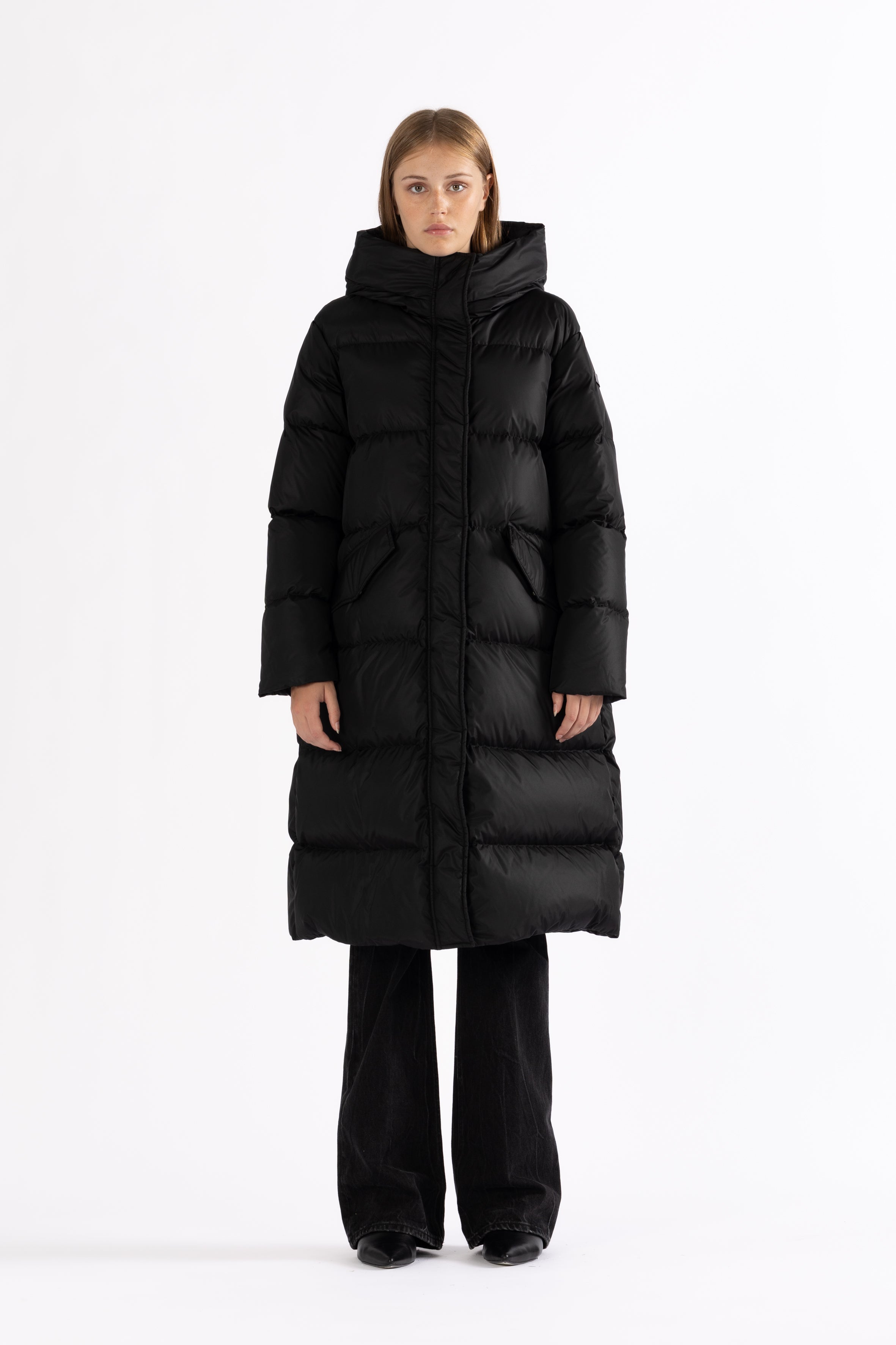 ELONGATED DOWN COAT EZA